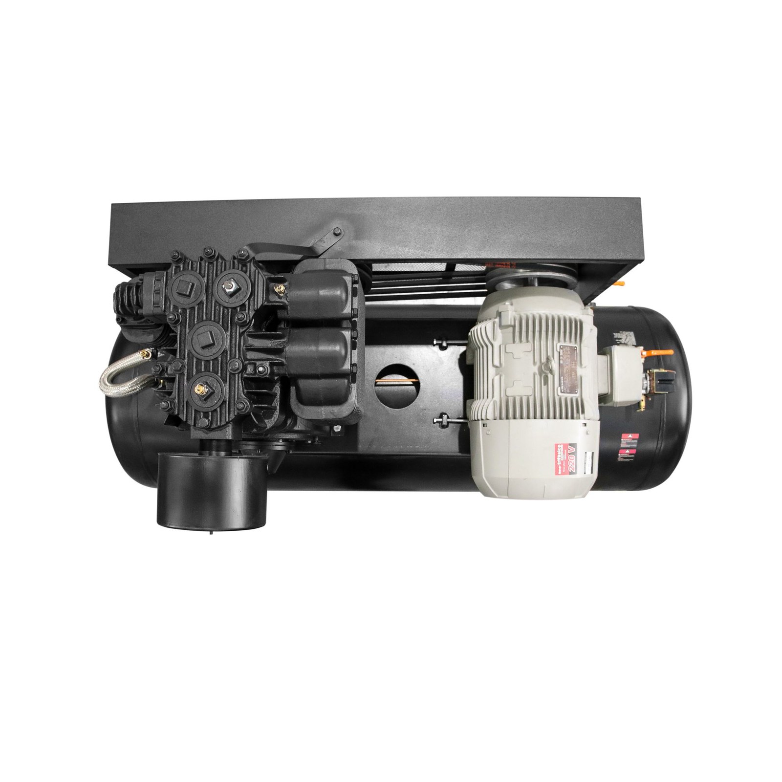 Compresor de aire eléctrico de banda 500L, 15HP, 220V - 440V Urrea - Imagen 4