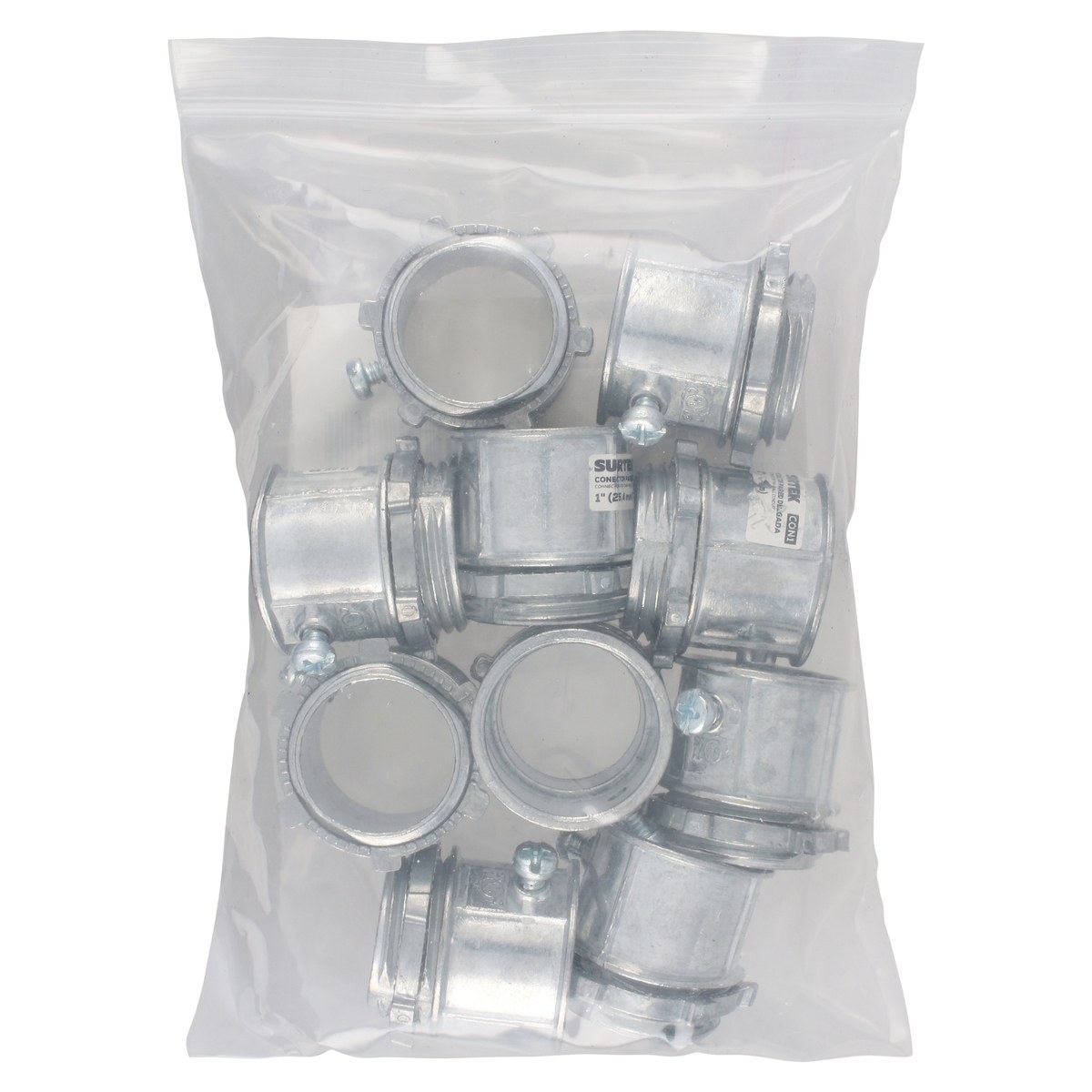 Conector para tubo conduit pared delgada 1" Surtek - Imagen 4