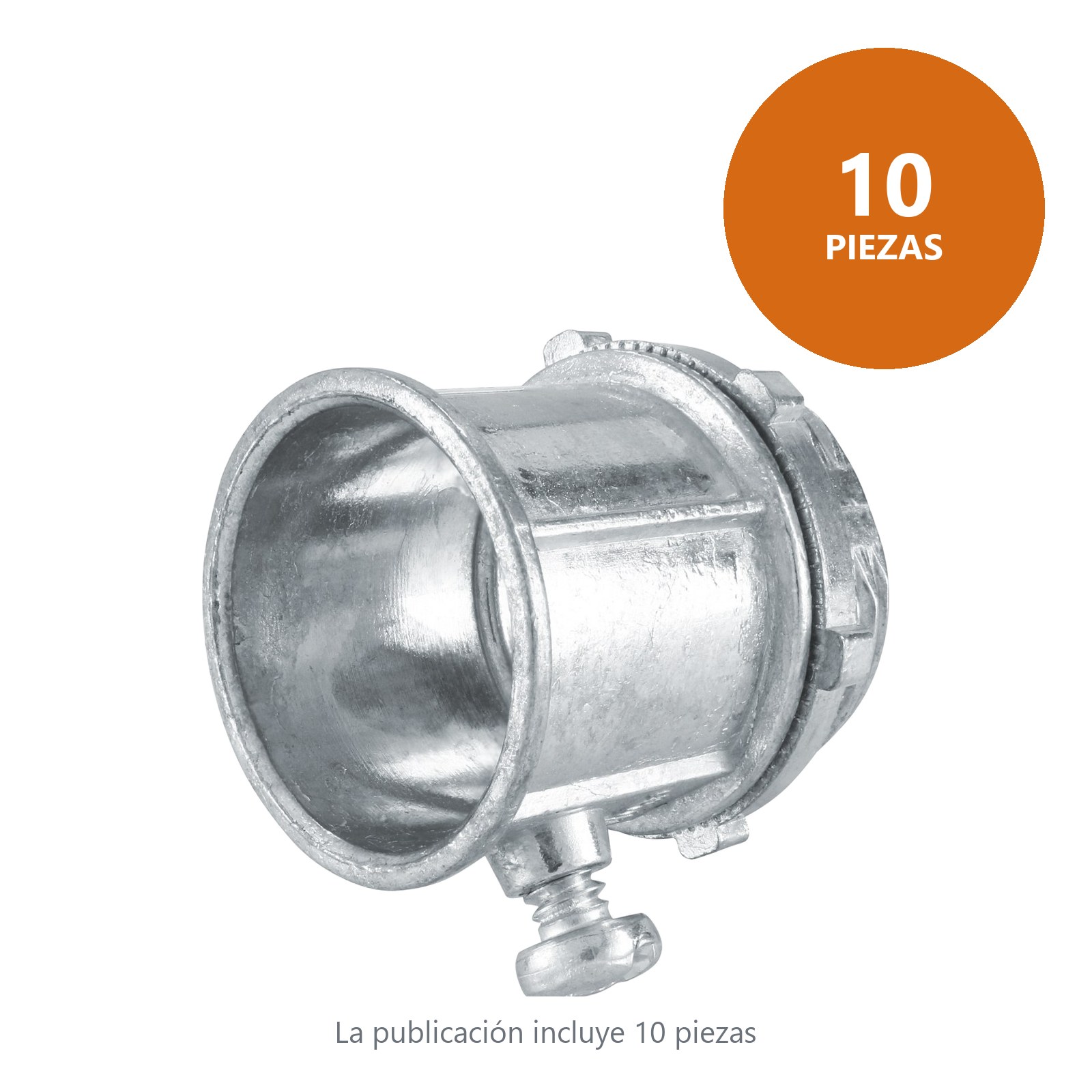 Conector para tubo conduit pared delgada 3/4" Surtek - Imagen 3