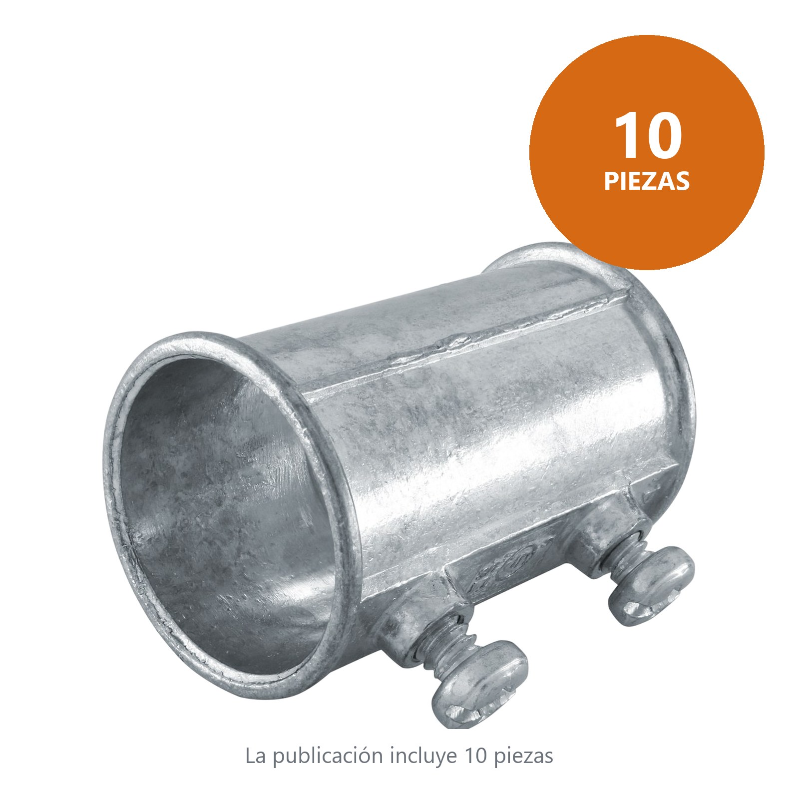 Conector cople para tubo conduit pared delgada 3/4" Surtek - Imagen 3