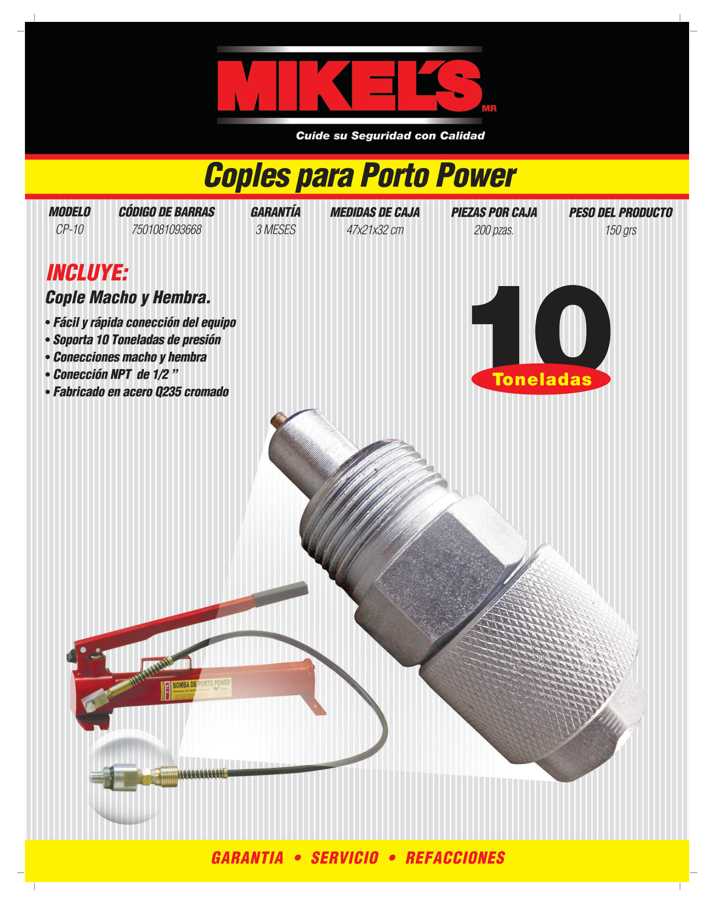 MIKELS CP-10 Cople porto power - Imagen 4