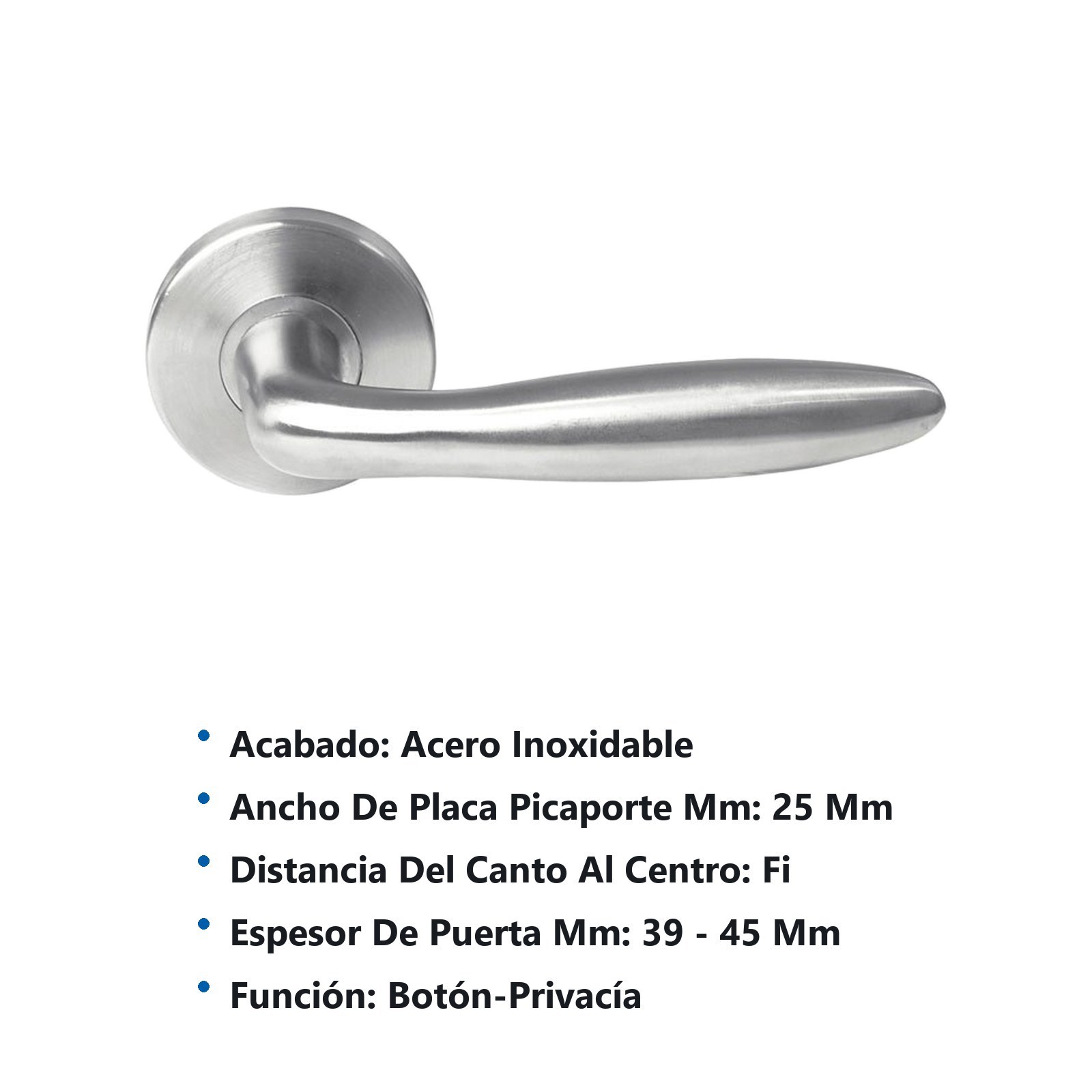Combo Toscana función doble, acero inoxidable, llave de puntos, en caja Proforza - Imagen 2