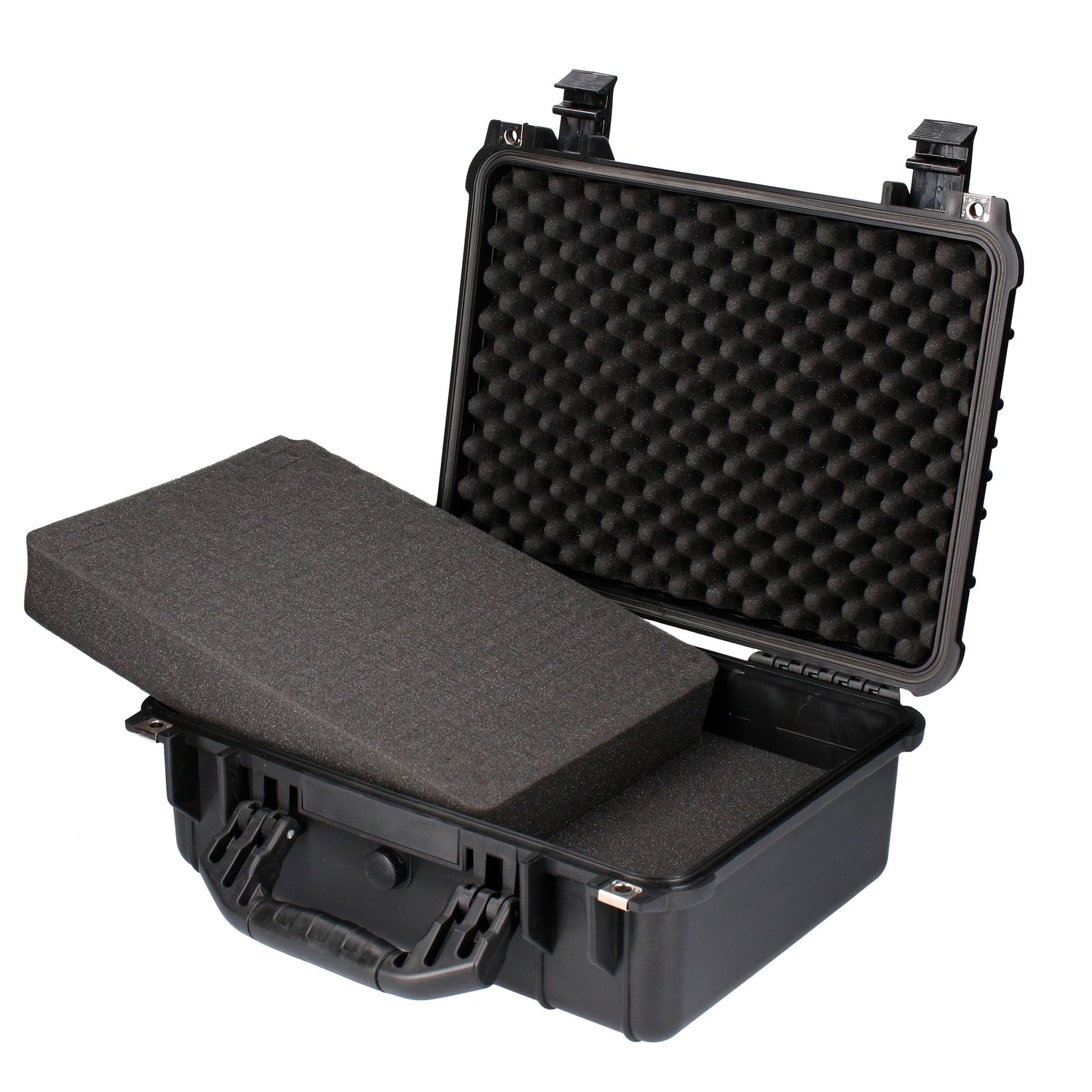 Caja portaherramientas plástica de seguridad impermeable 16" x 12" x 6" Urrea - Imagen 3
