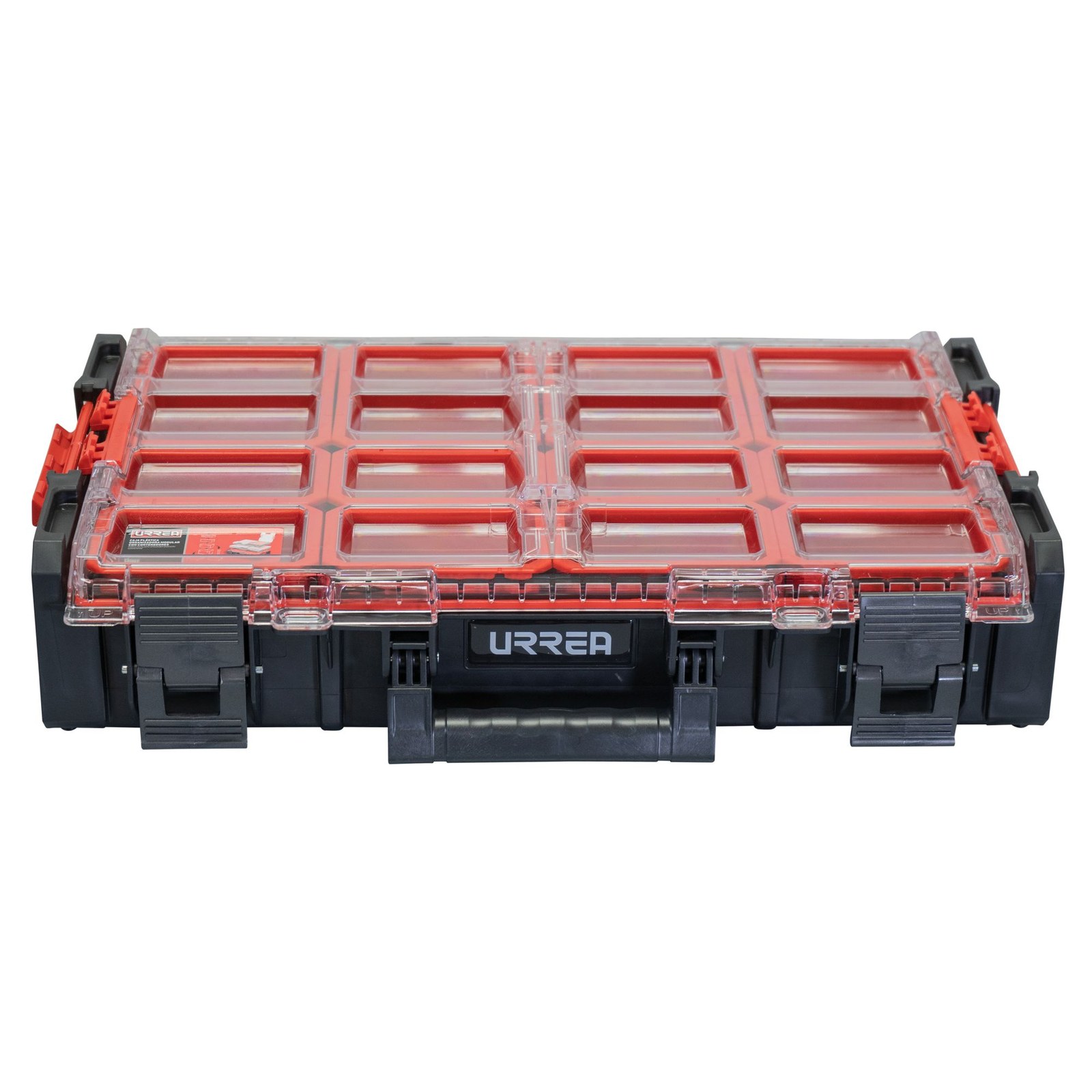 Caja organizadora plástica modular 23" x 15" x 5" Urrea - Imagen 3