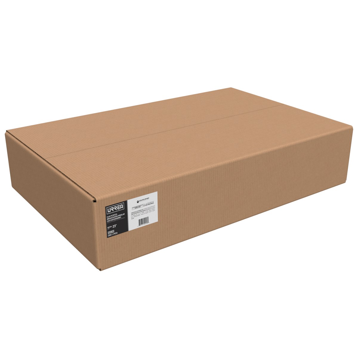 Caja organizadora plástica modular 23" x 15" x 5" Urrea - Imagen 4