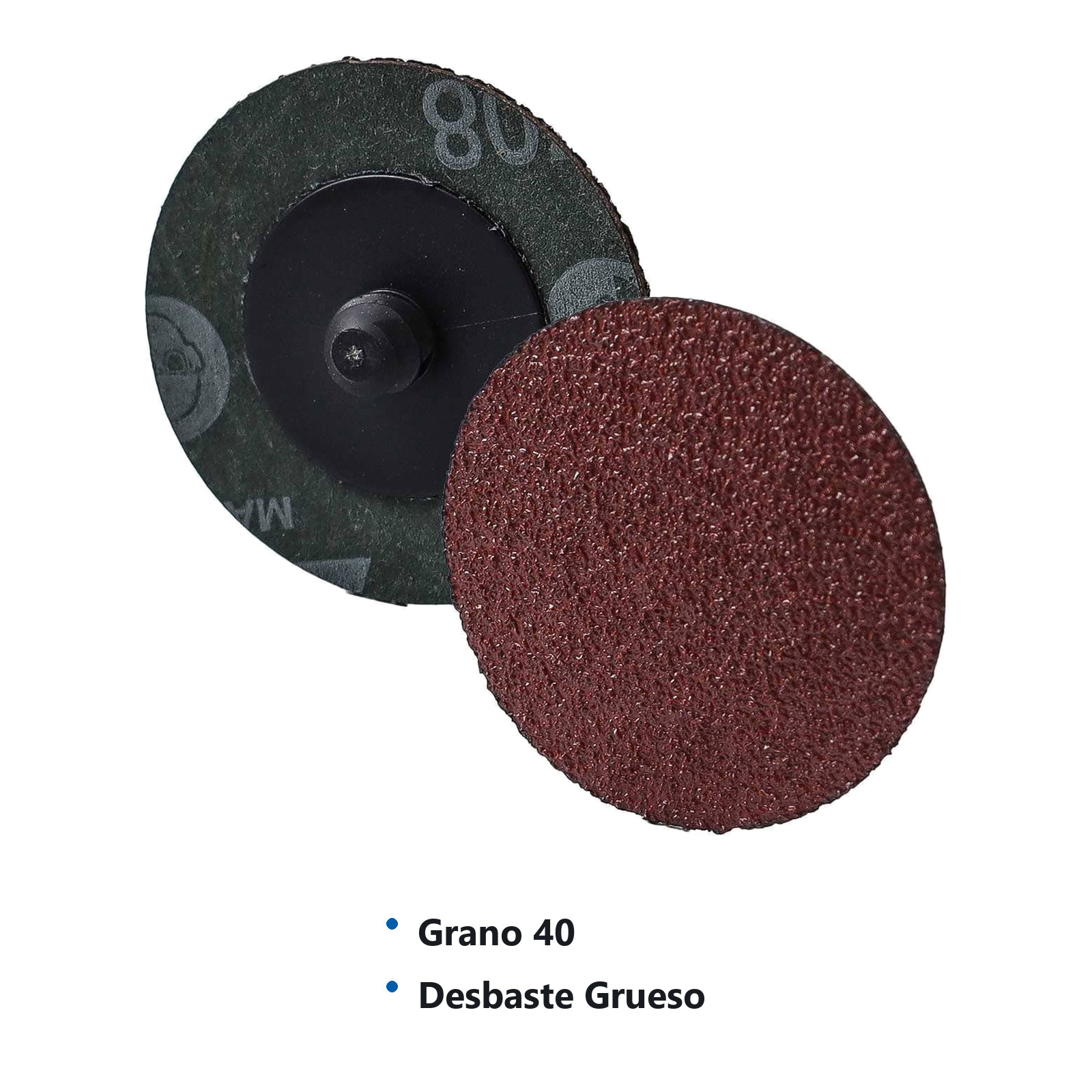 DISCO 2'' CAMBIO RAP. AO  G40 TIPO R TELA DE FIBRA (Precio x pieza - Empaque c/50 pzas) - Imagen 3