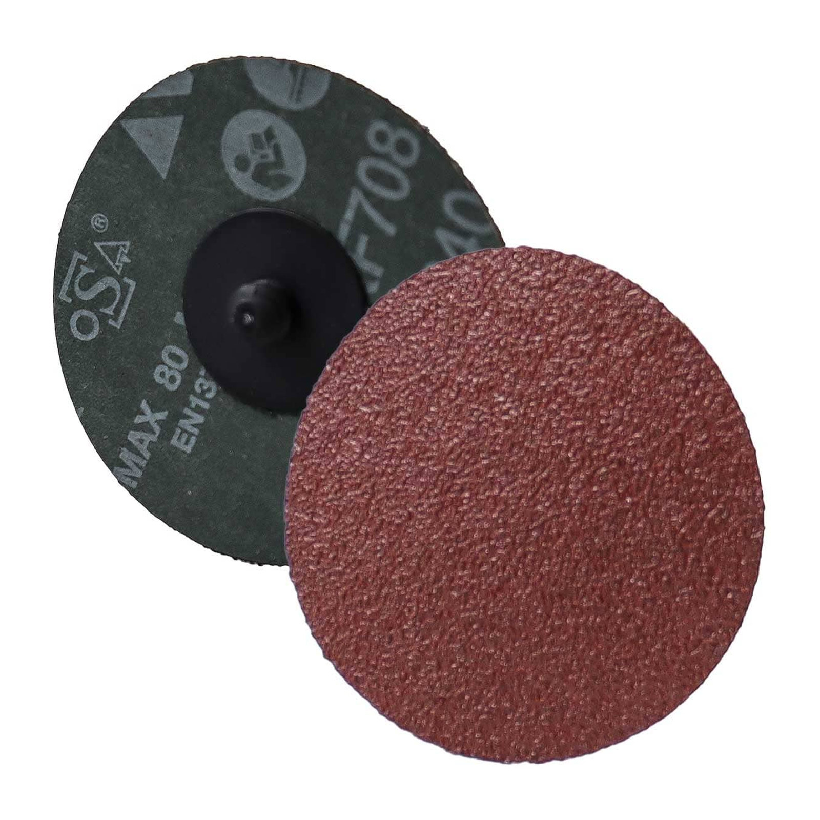 Disco de Cambio Rápido 3" Tipo R Tela de Fibra Grano 40 Weston