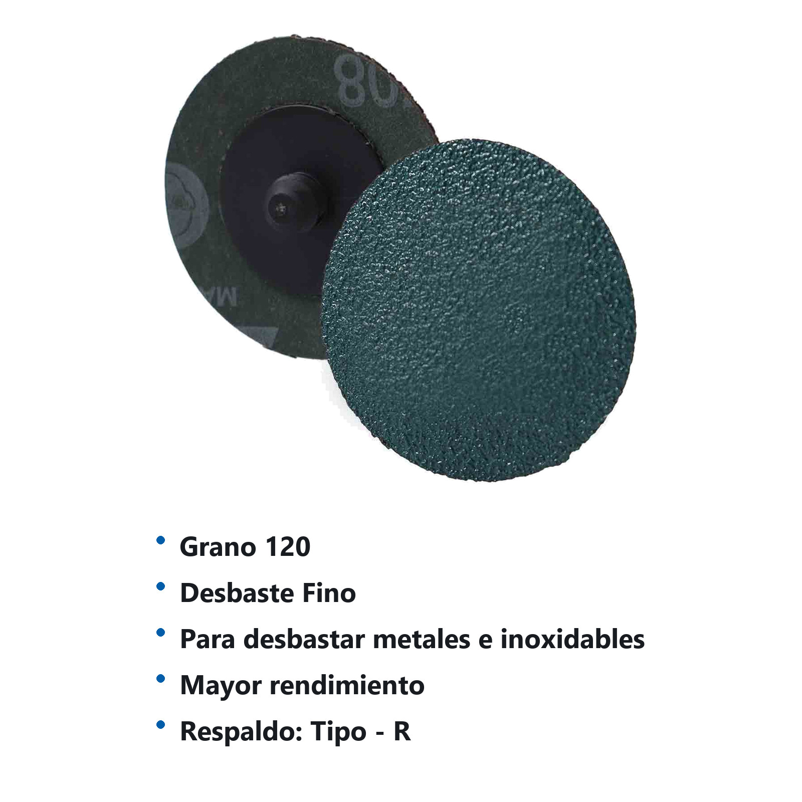 DISCO 3'' CAMBIO RAP. ZG120 TIPO R TELA DE FIBRA (Precio x pieza - Empaque c/25 pzas) - Imagen 3