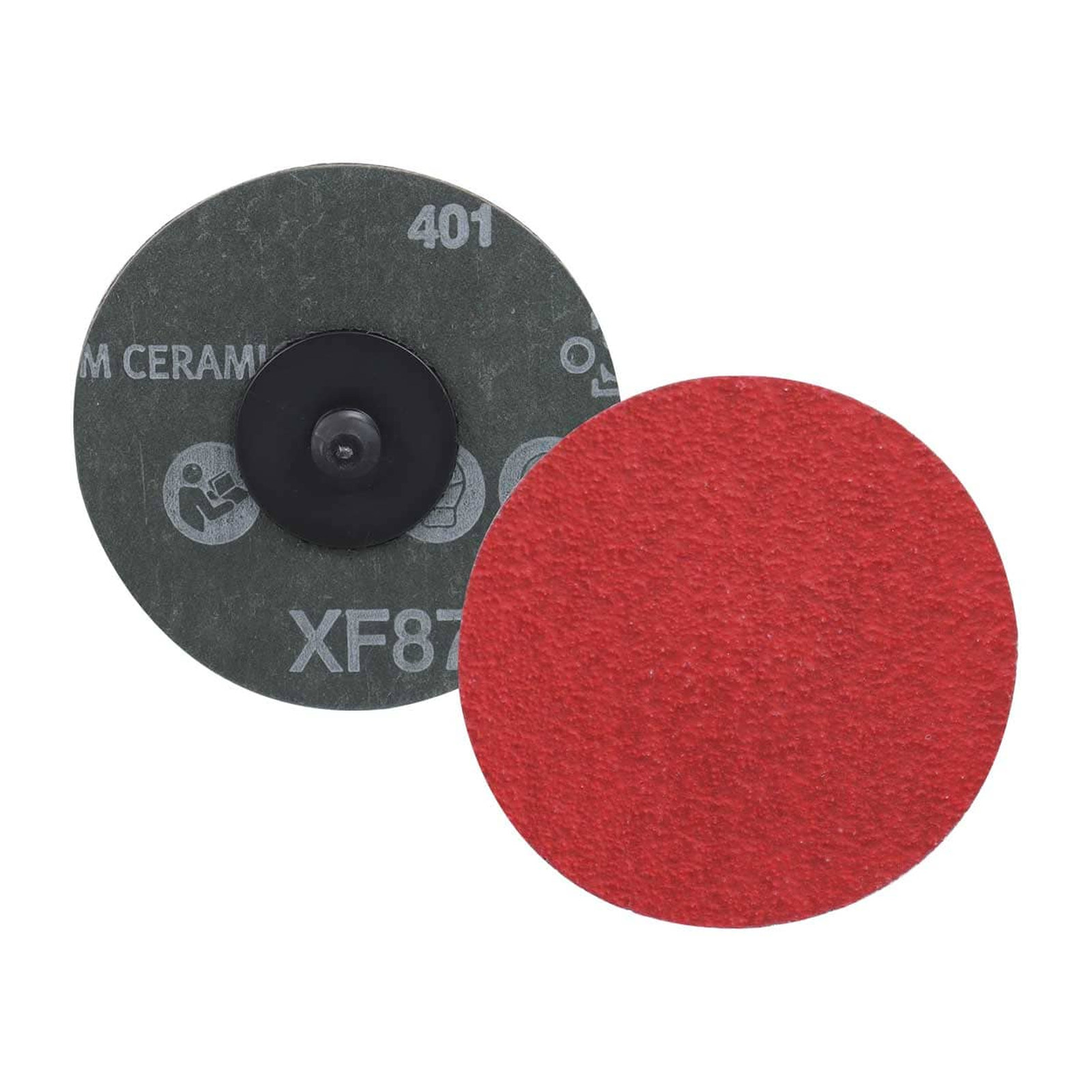 Disco de Cambio Rápido 2" Tipo R Grano 80 Tela Cerámica XF870 WESTON