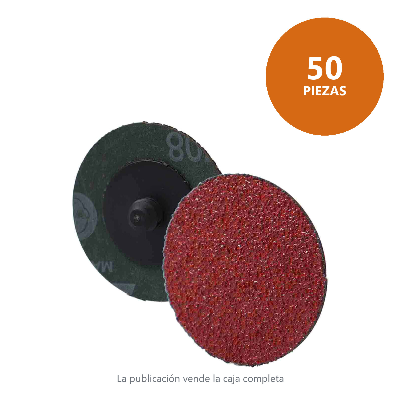 DISCO 2'' CAMBIO RAP. G40 TIPO R TELA CERAMICO XF885 (Precio x pieza - Empaque c/50 pzas) - Imagen 3