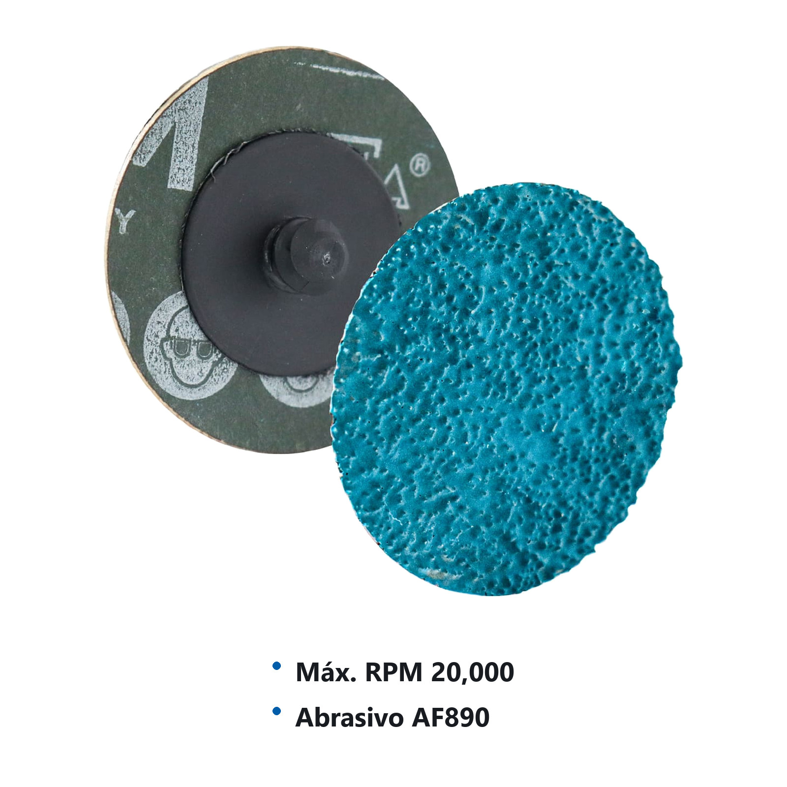 DISCO DE CAMBIO RÁPIDO 2" TIPO R ACTIROX AF890 G36 - Imagen 3
