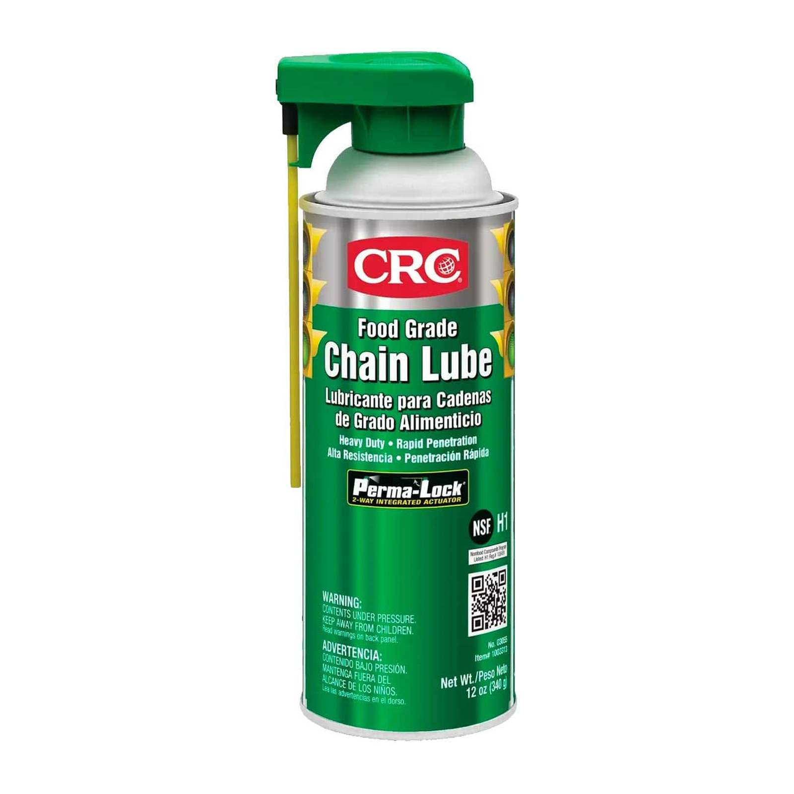 CRC Aerosol Lubricante de Cadena Grado Alimentario 12 oz