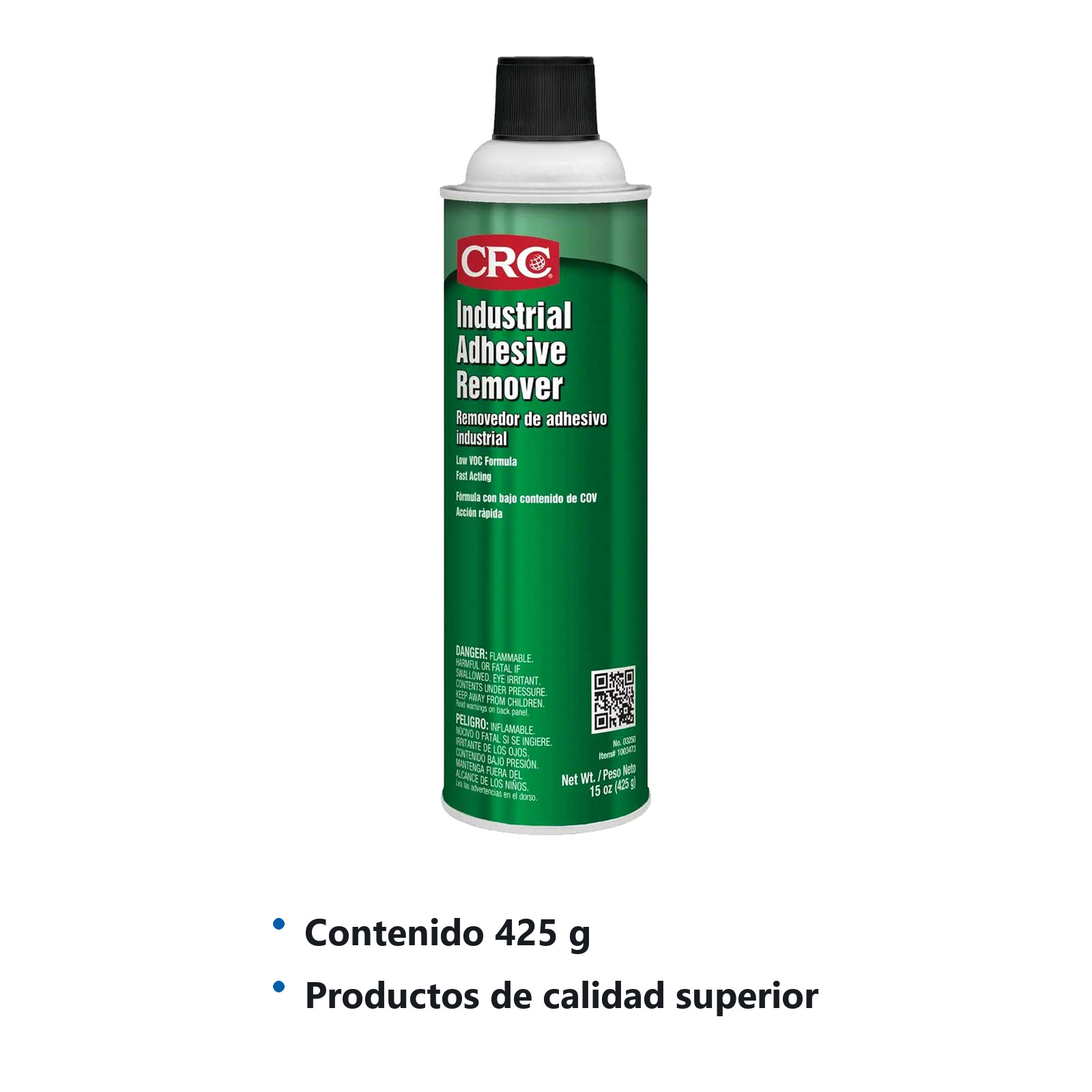 REMOVEDOR DE ADHESIVO INDUSTRIAL AEROSOL (425g) - Imagen 2