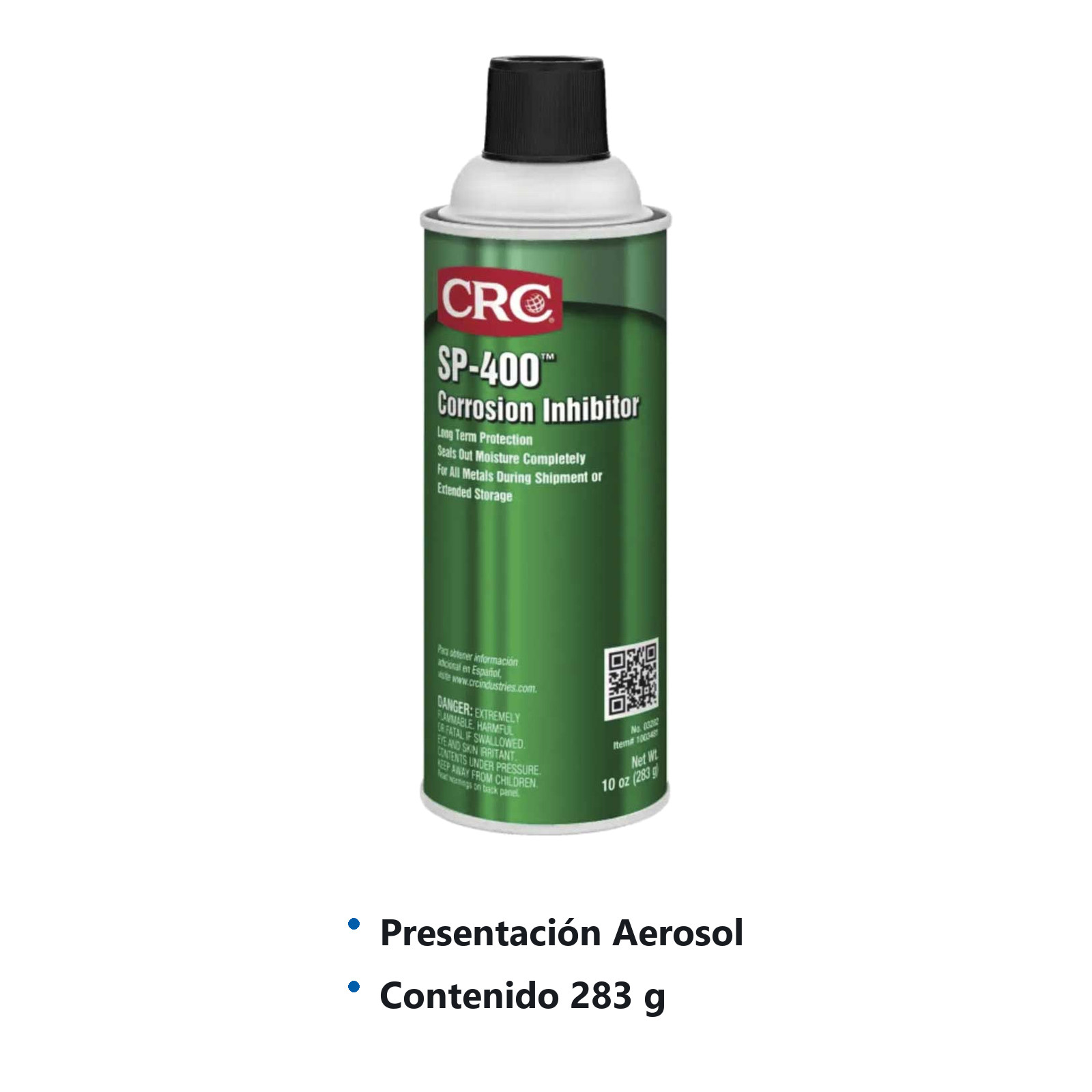 INHIBIDOR DE CORROSION SP-400 AEROSOL (283g) - Imagen 2