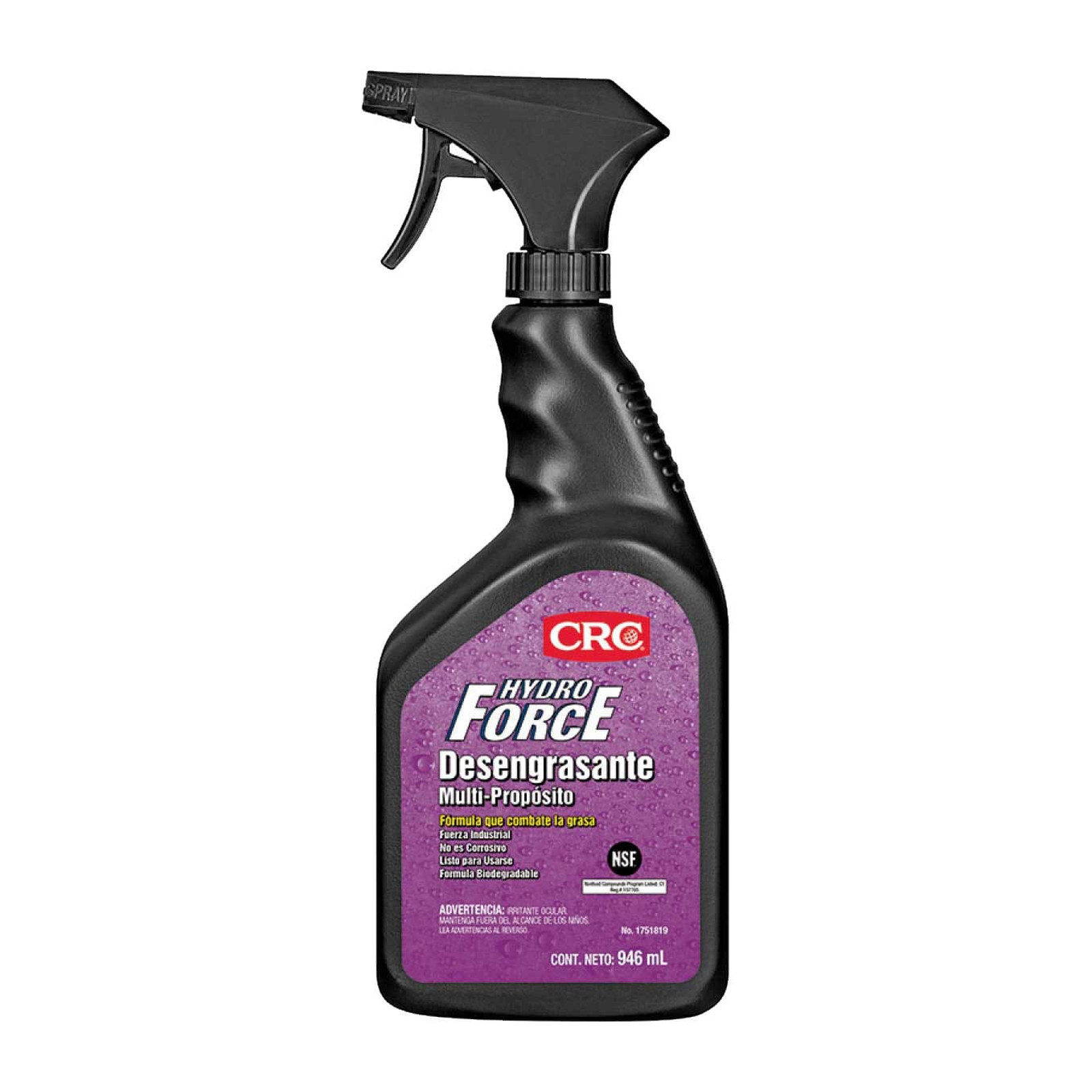 CRC HydroForce Desengrasante con Atomizador 946 ml