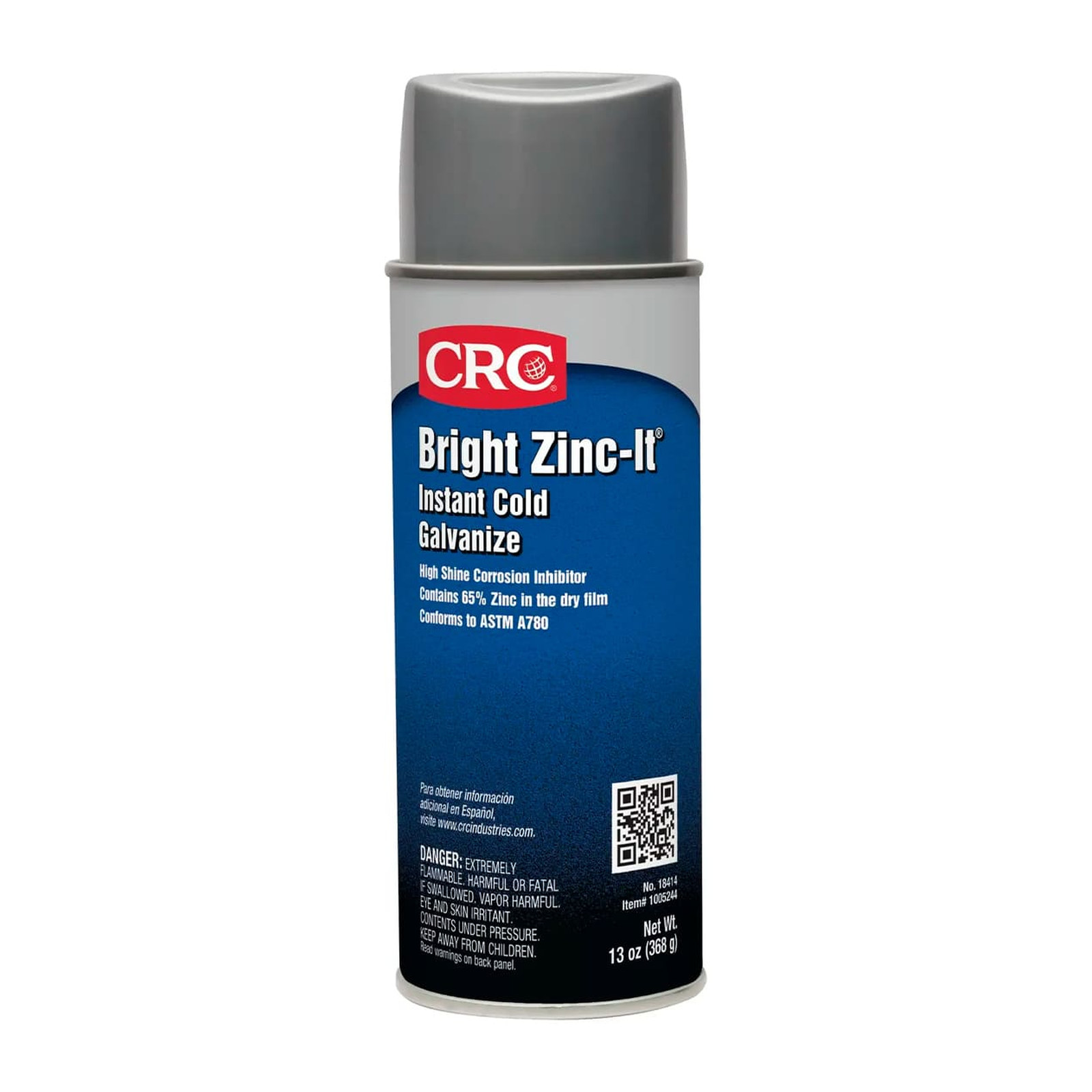 CRC Zinc Galvanizado Brillante en Aerosol Bright Zinc-It 368 g