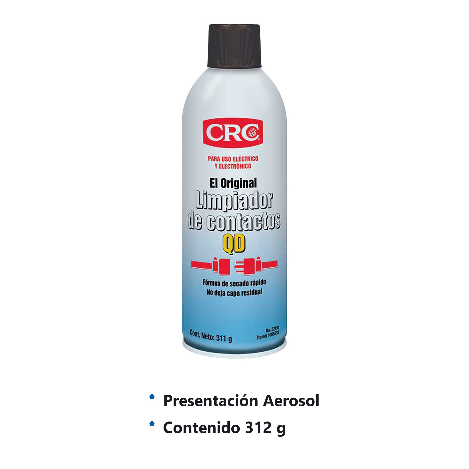 LIMPIADOR DE CONTACTOS QD AEROSOL (312g) - Imagen 2