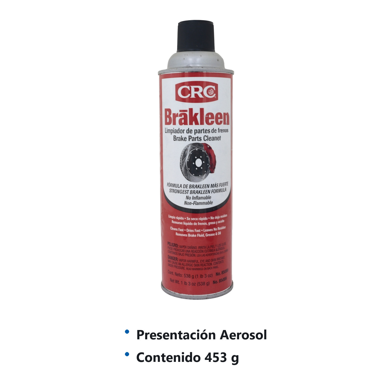 LIMPIADOR DE CARBURADOR CLEAN -R-CARB 16 OZ AEROSOL (454G) - Imagen 2
