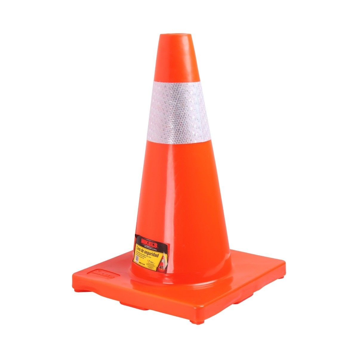 MIKELS CS-45R Cono de seguridad (45 cms, con reflejante) - Imagen 2