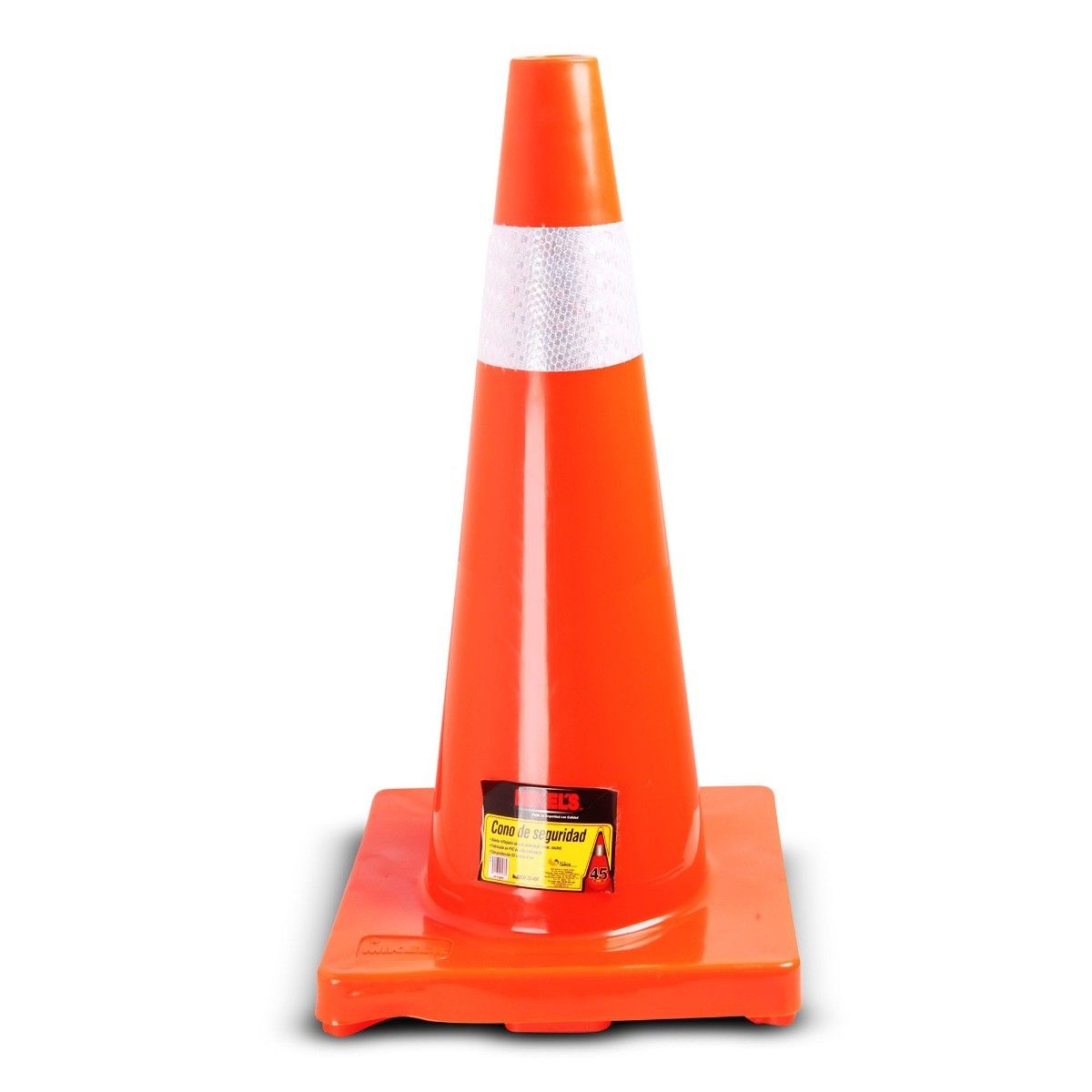MIKELS CS-70R Cono de seguridad (70 cms, con reflejante)