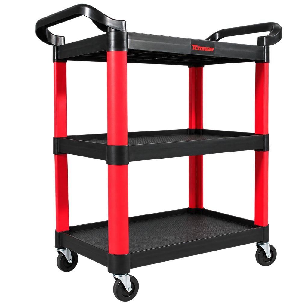 TAMER CSP-3 Carrito De Servicio Plastico De 3 Charolas Tamer