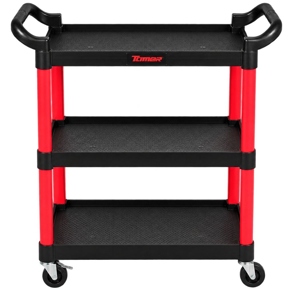 TAMER CSP-3 Carrito De Servicio Plastico De 3 Charolas Tamer - Imagen 2