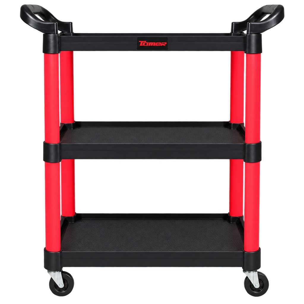 TAMER CSP-3 Carrito De Servicio Plastico De 3 Charolas Tamer - Imagen 4