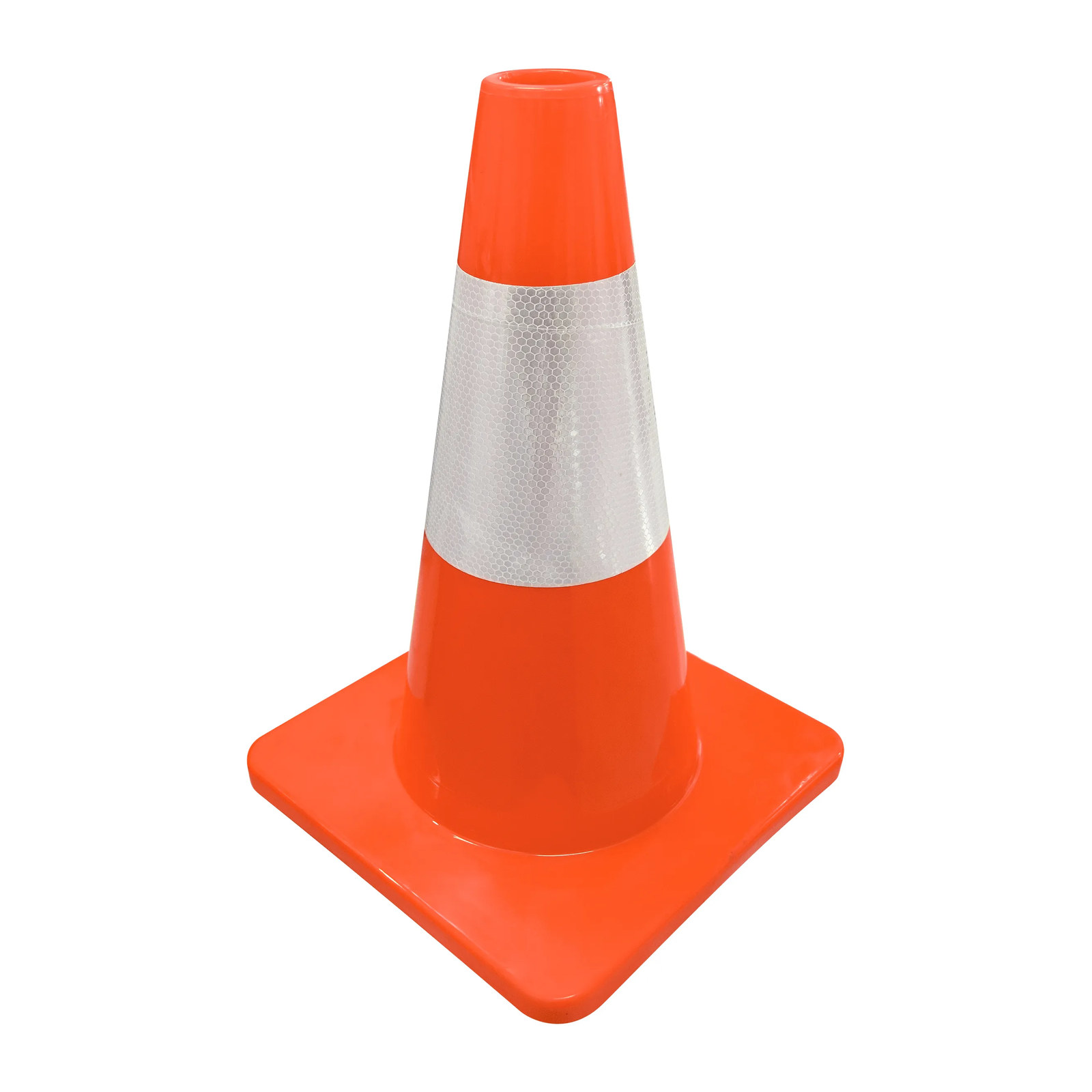 Cono para Tráfico de PVC 45 cm con un Reflejante