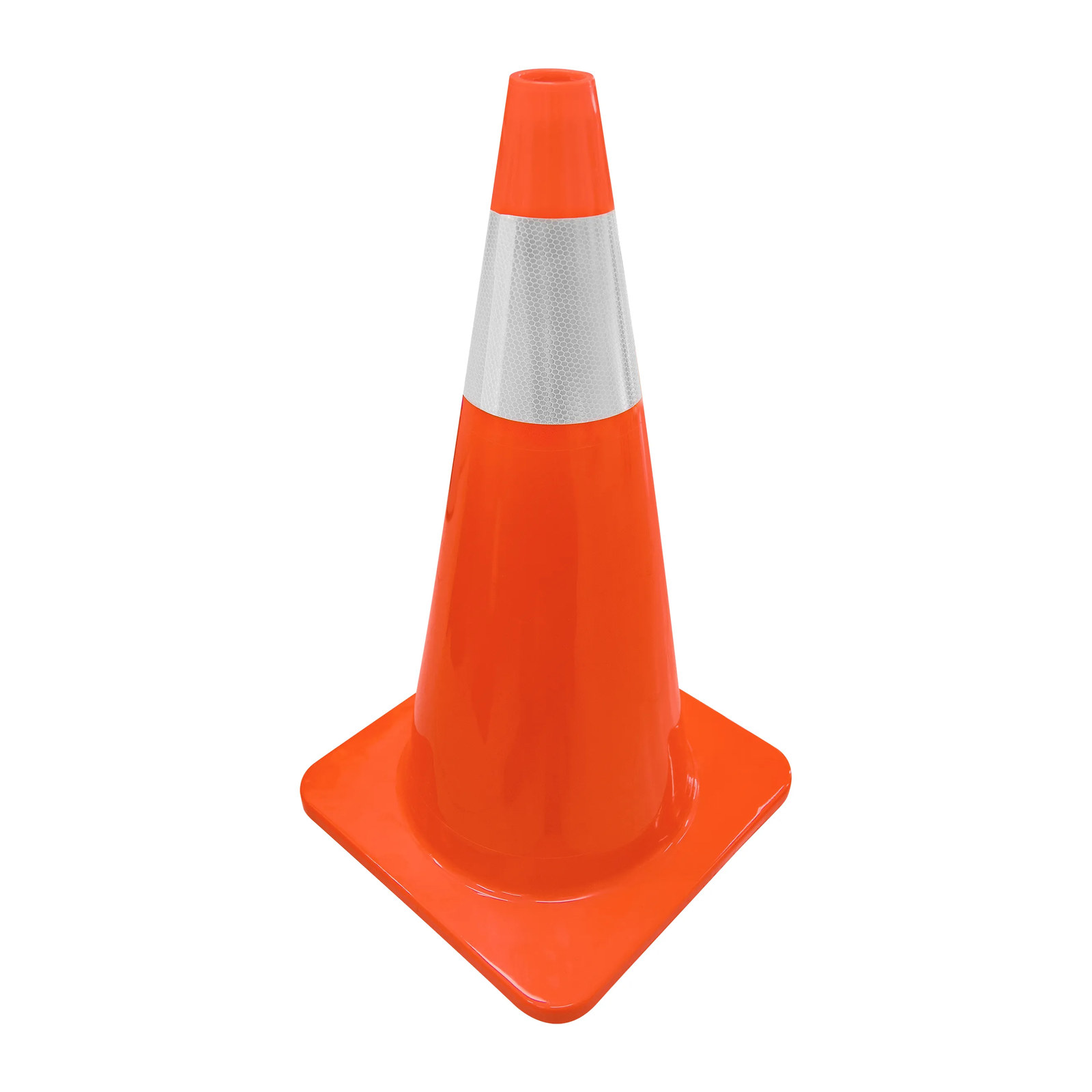 Cono para Tráfico de PVC 70 cm con un Reflejante