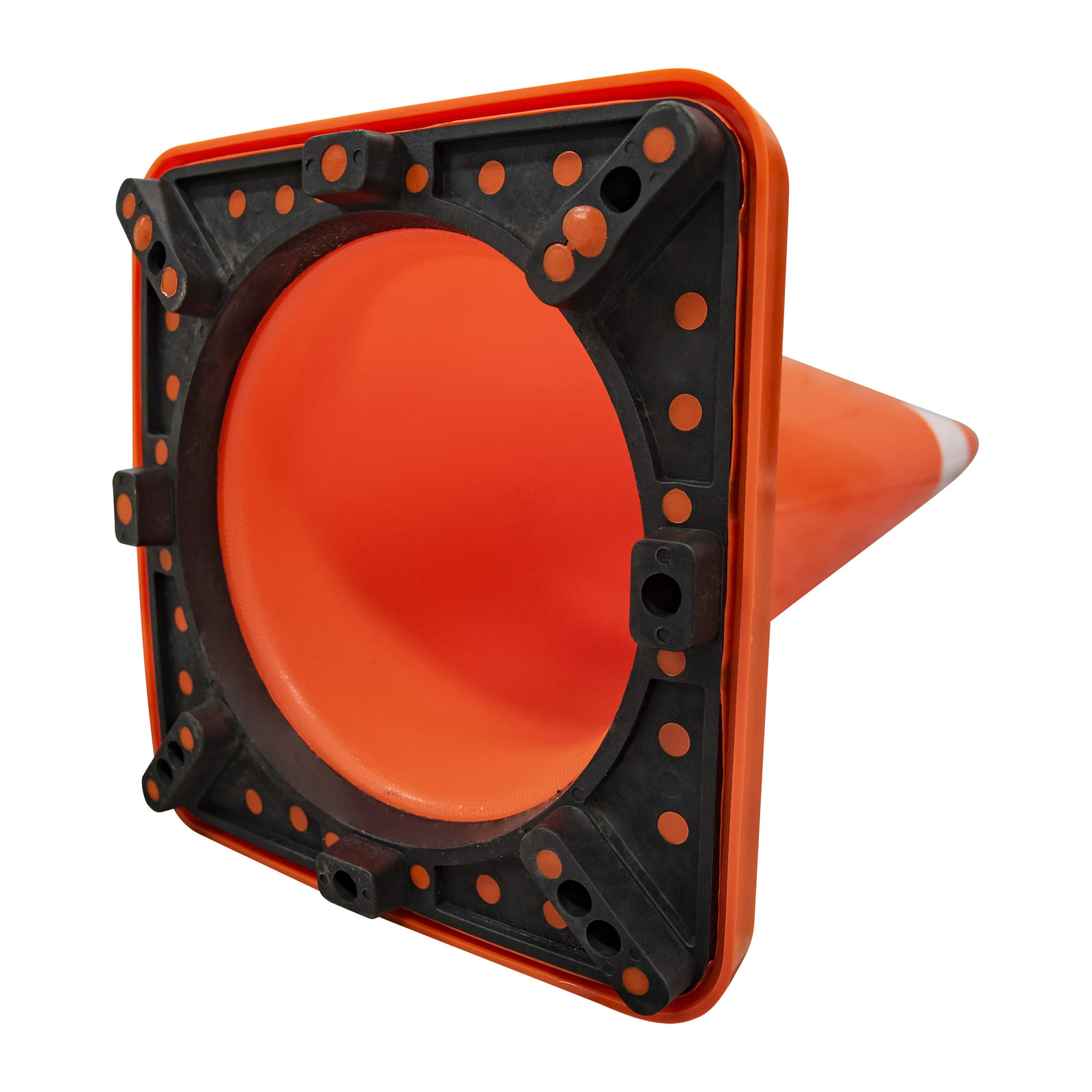 Cono para Tráfico de PVC 90 cm con un Reflejante - Imagen 4