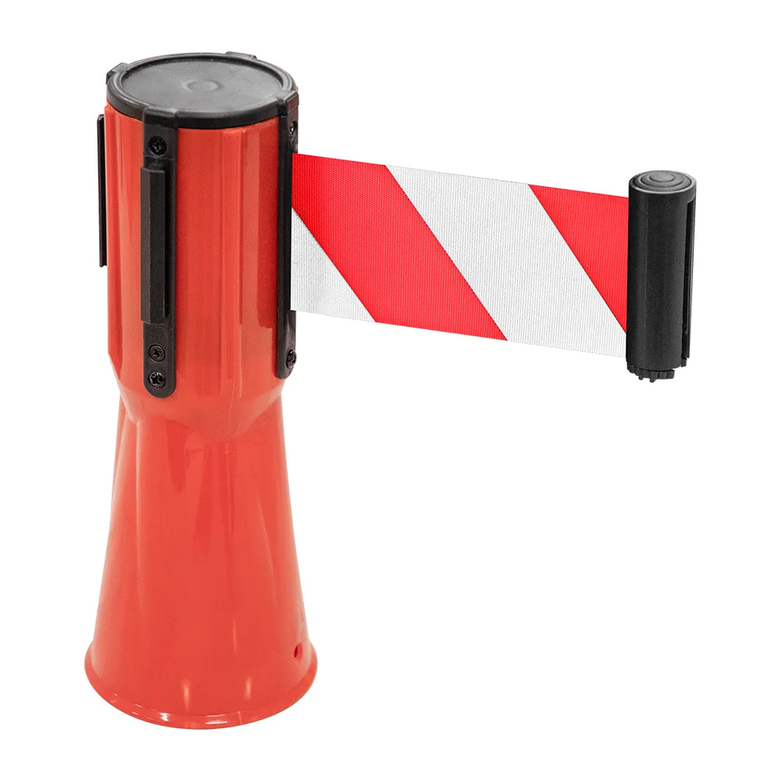 Cinta Retráctil para Cono 3 m Blanco/Rojo