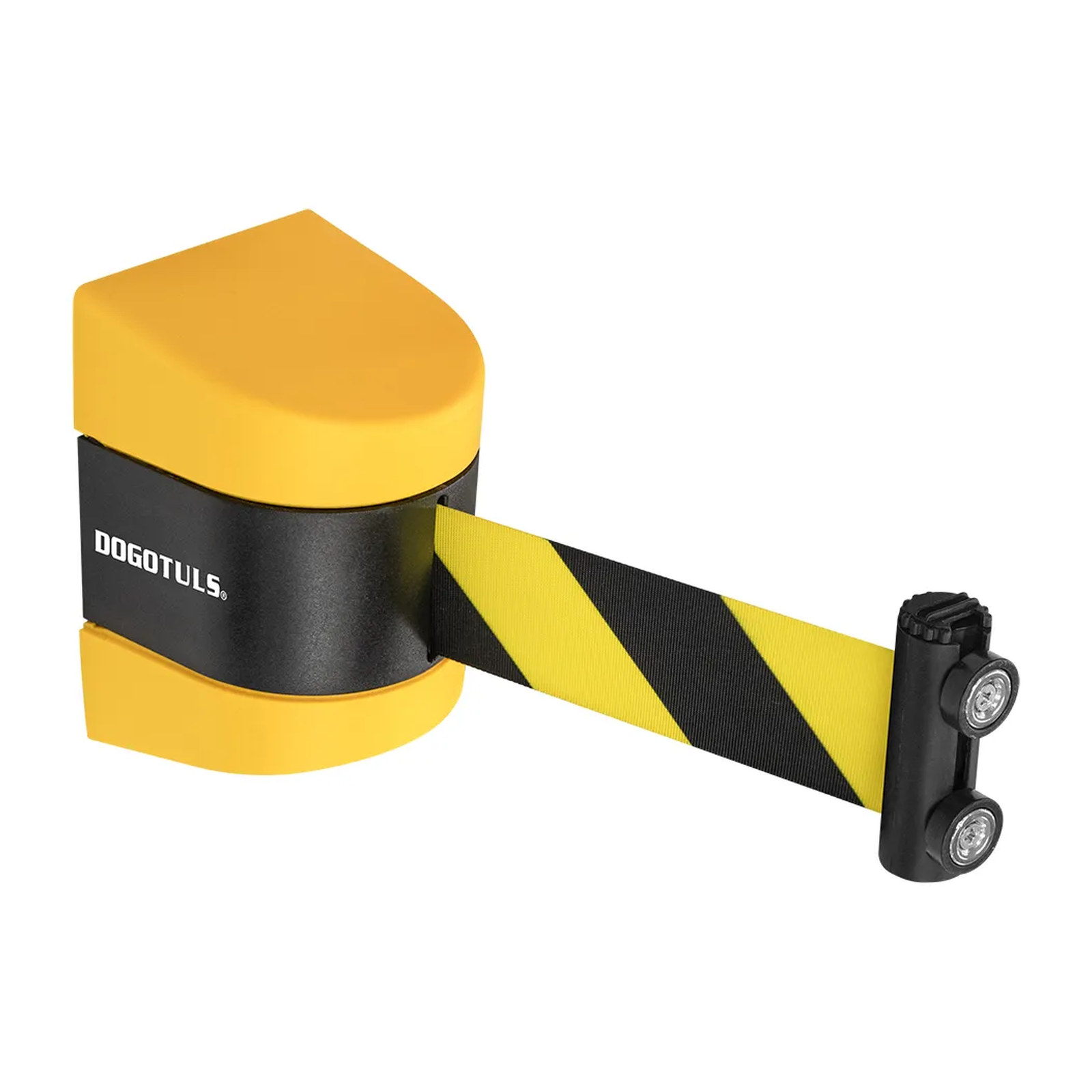 Cinta Retráctil Magnética 5 m Amarillo/Negro