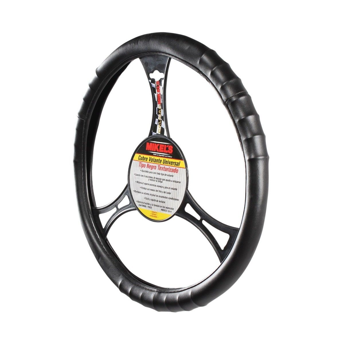 MIKELS CU-4 Cubre volante texturizado, color negro - Imagen 2