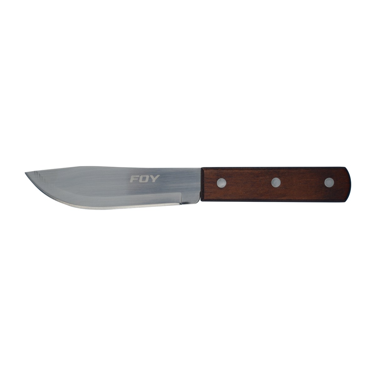 Cuchillo cebollero de acero inoxidable con mango de madera de 5" Foy