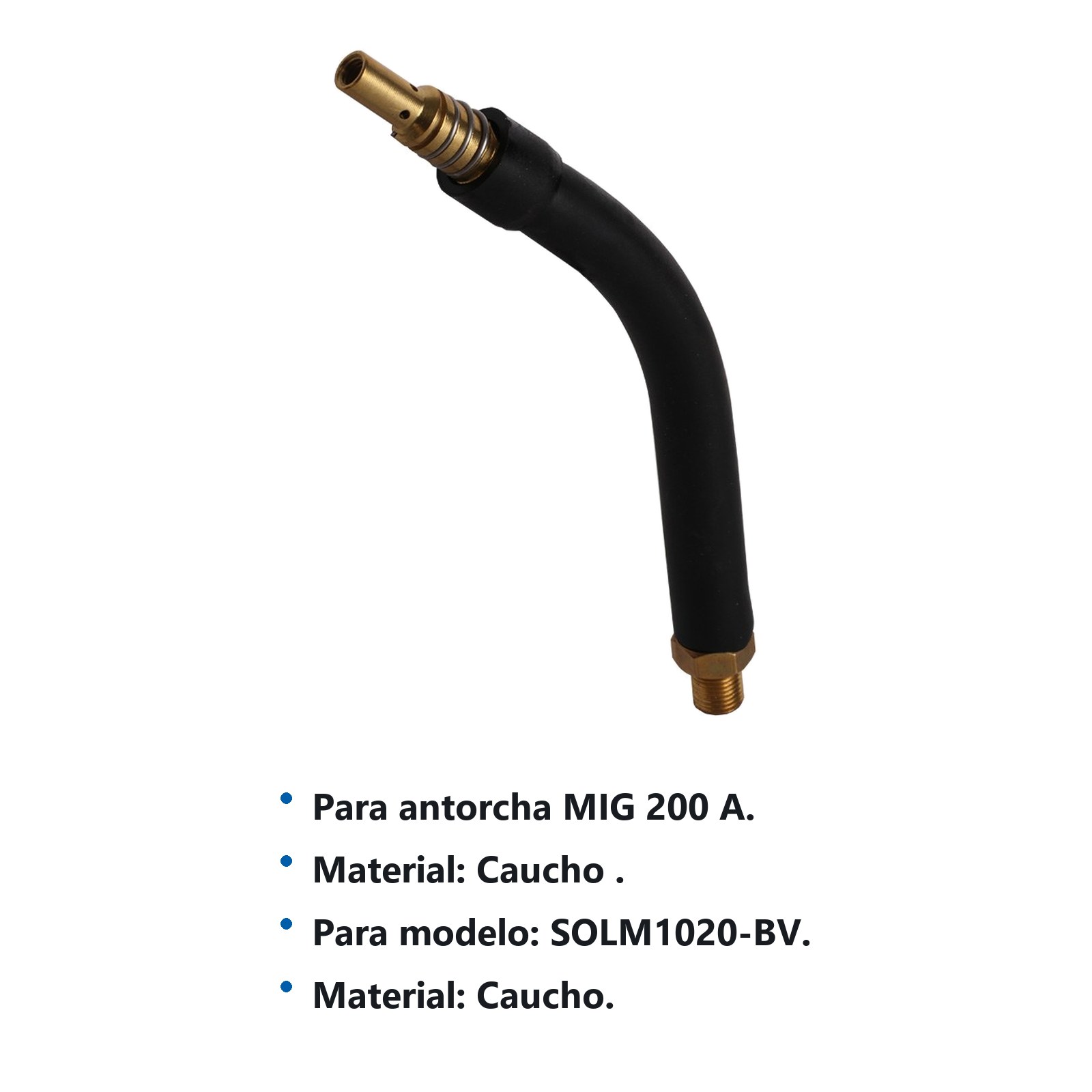 Cuello antorcha para soldadora SOLM1020-BV Urrea - Imagen 2
