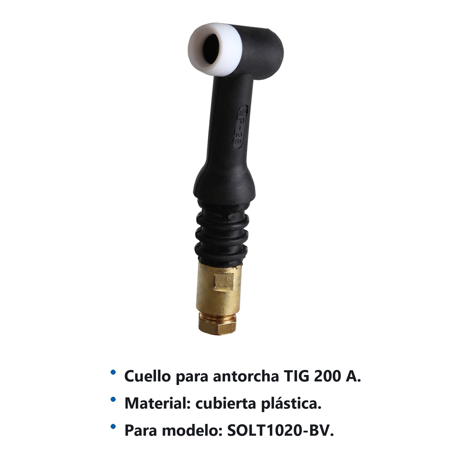 Cuello para antorcha para soldadora SOLT1020-BV Urrea - Imagen 2