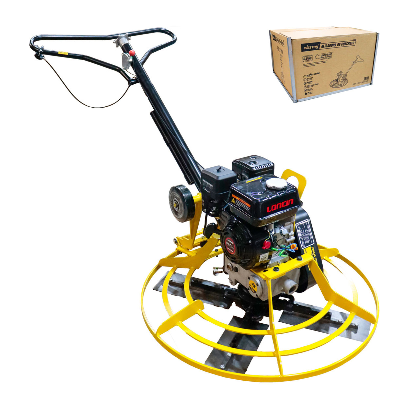 Alisadora de Concreto Manual con Cuchillas 920 cm Weston