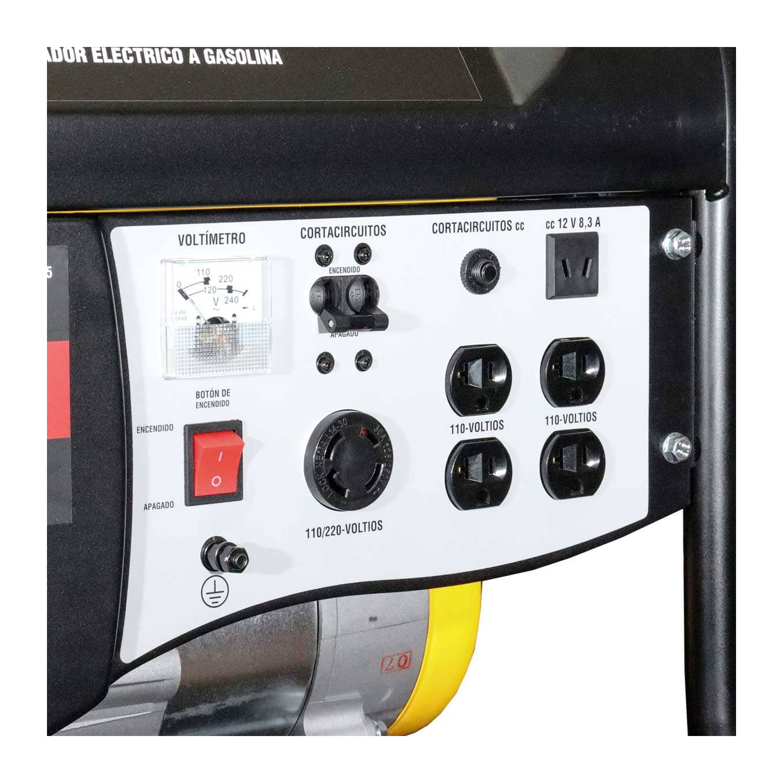 GENERADOR ELECTRICO A GASOLINA 3100W (INICIO MANUAL) - Imagen 2