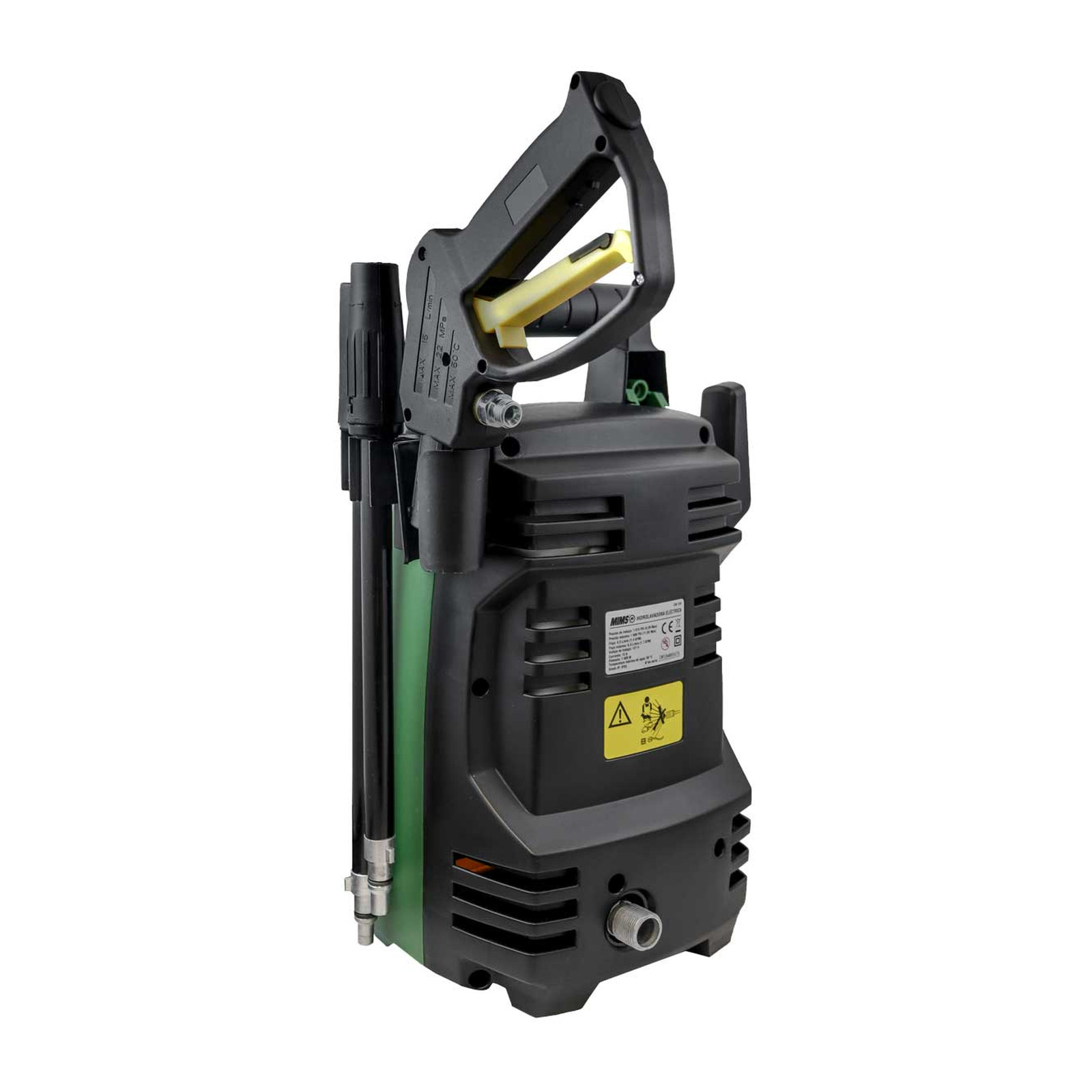 HIDROLAVADORA ELECTRICA 1.8HP 1600 PSI 6.8 L/MIN - MIMS - Imagen 2