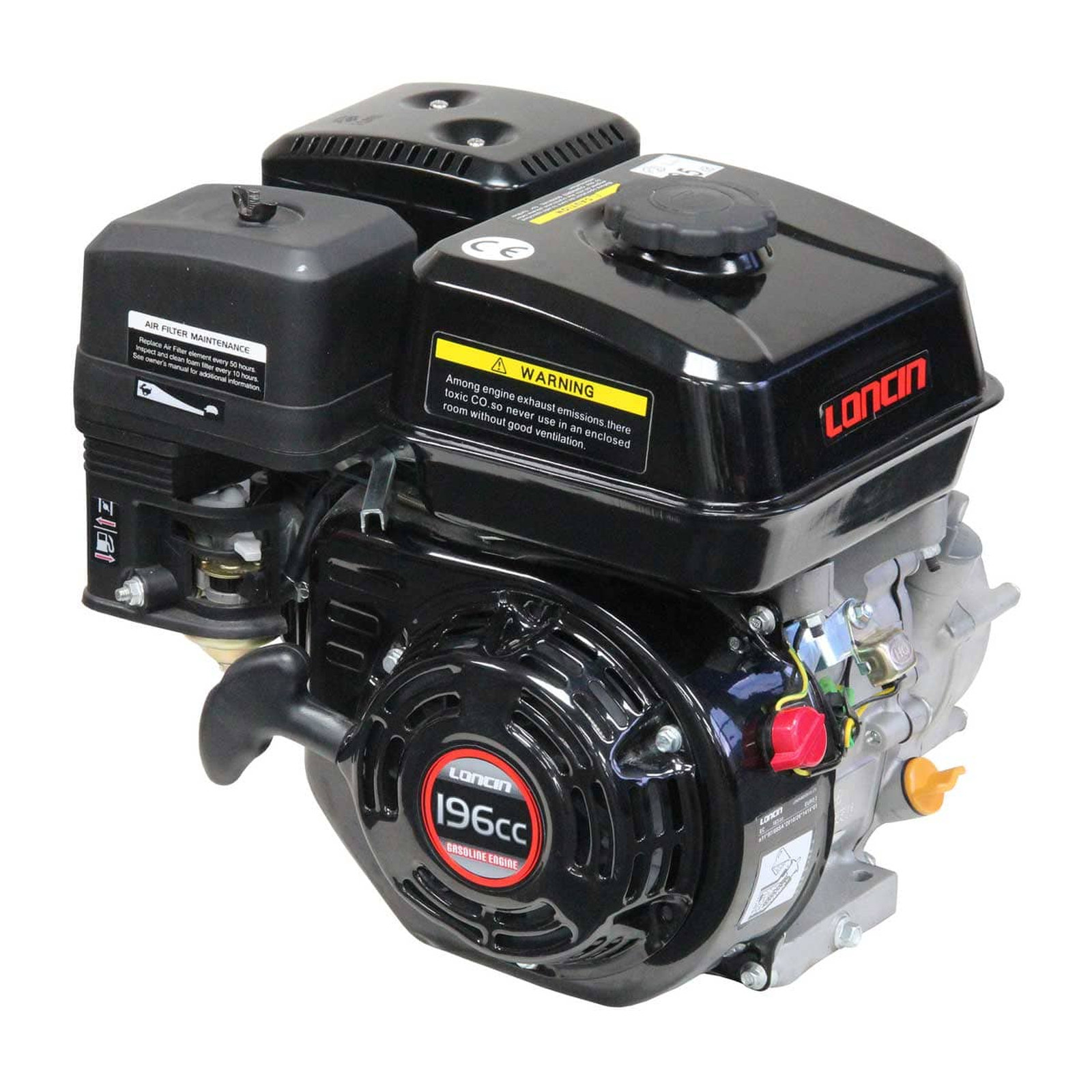 Motor de Gasolina Loncin G200F 6.5 HP