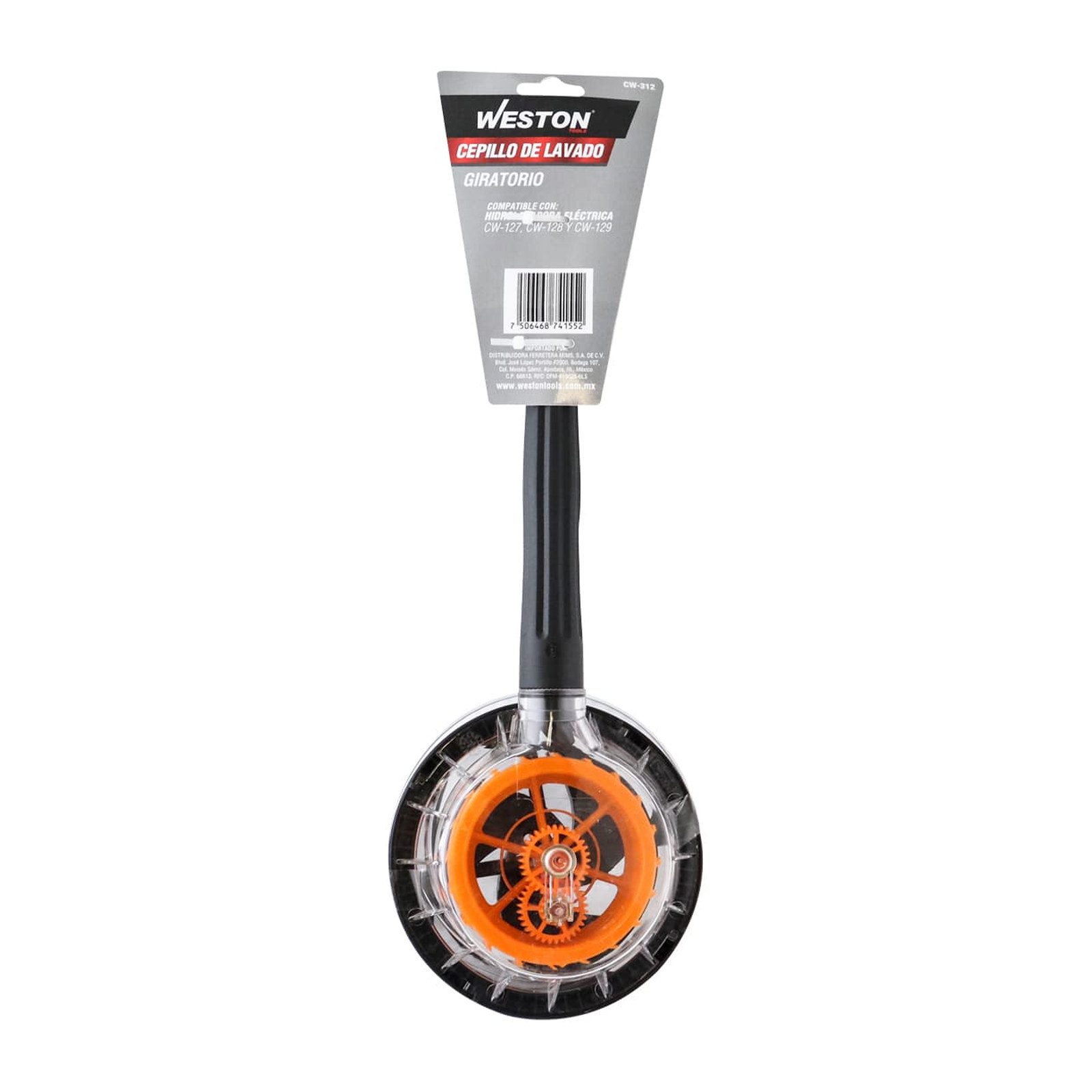 CEPILLO DE LAVADO GIRATORIO P/HIDROLAVADORA WESTON CW-127, CW-128 Y CW-129 - Imagen 4