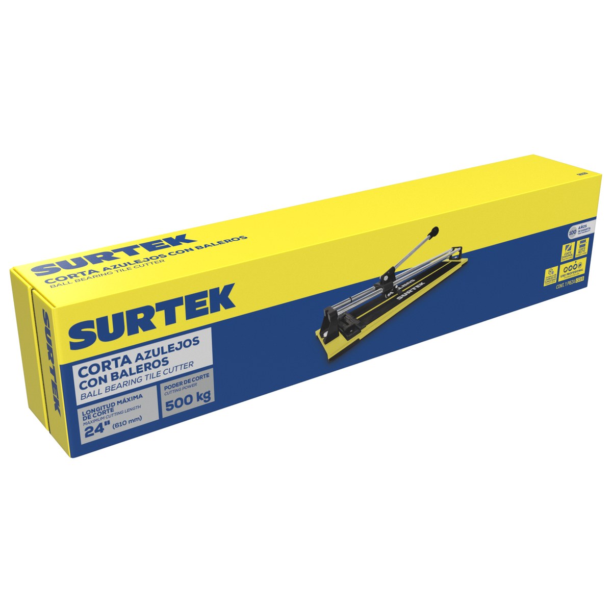 Corta azulejos con baleros 23-1/2" Surtek - Imagen 2