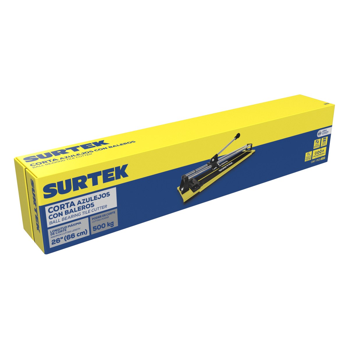 Corta azulejos con baleros 26" Surtek - Imagen 2