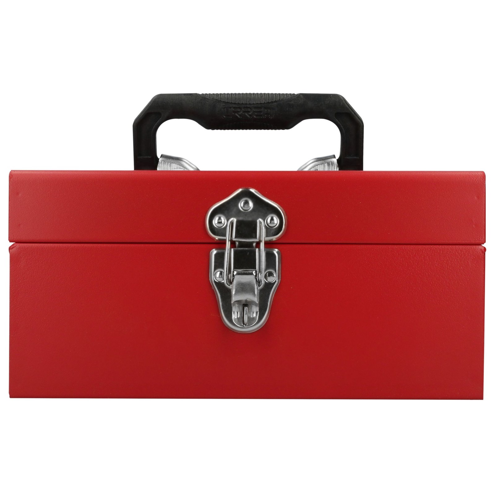 Caja portaherramientas métalica con asa plástica color rojo 11" x 6" x 5" Urrea - Imagen 3