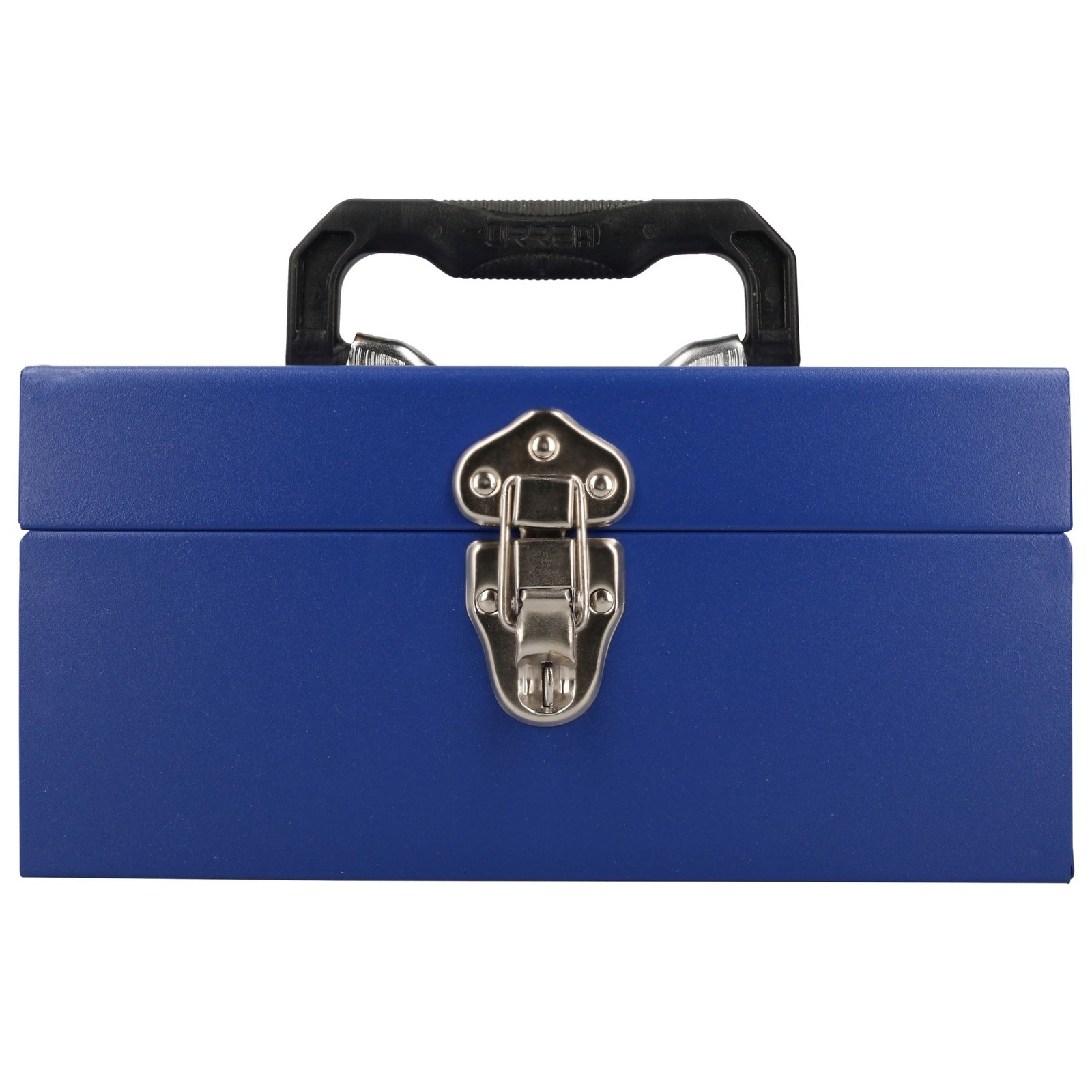 Caja portaherramientas métalica con asa plástica color azul 11" x 6" x 5" Urrea - Imagen 3