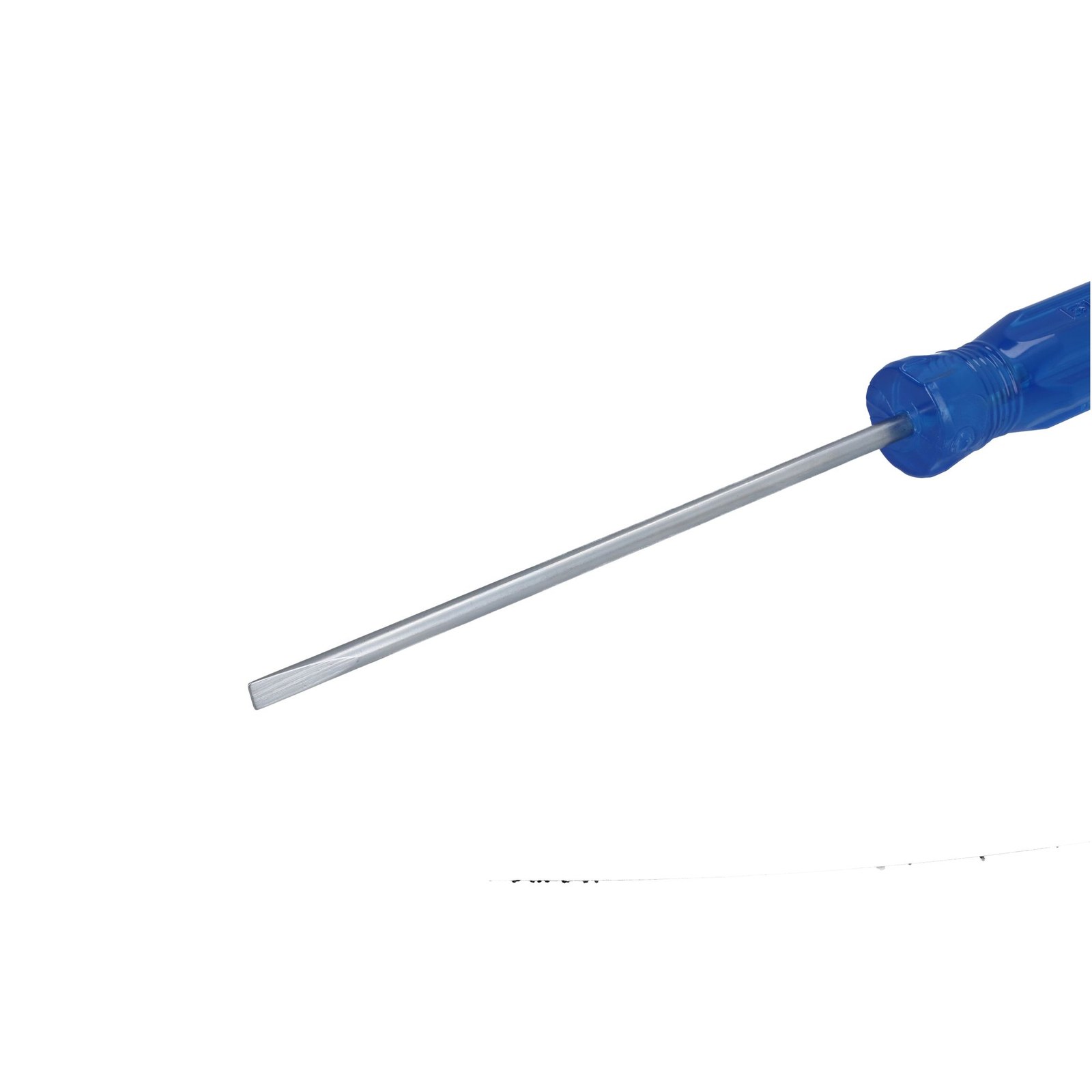 Destornillador con mango azul, punta cabinet barra redonda 3/16" x 6" Surtek - Imagen 3