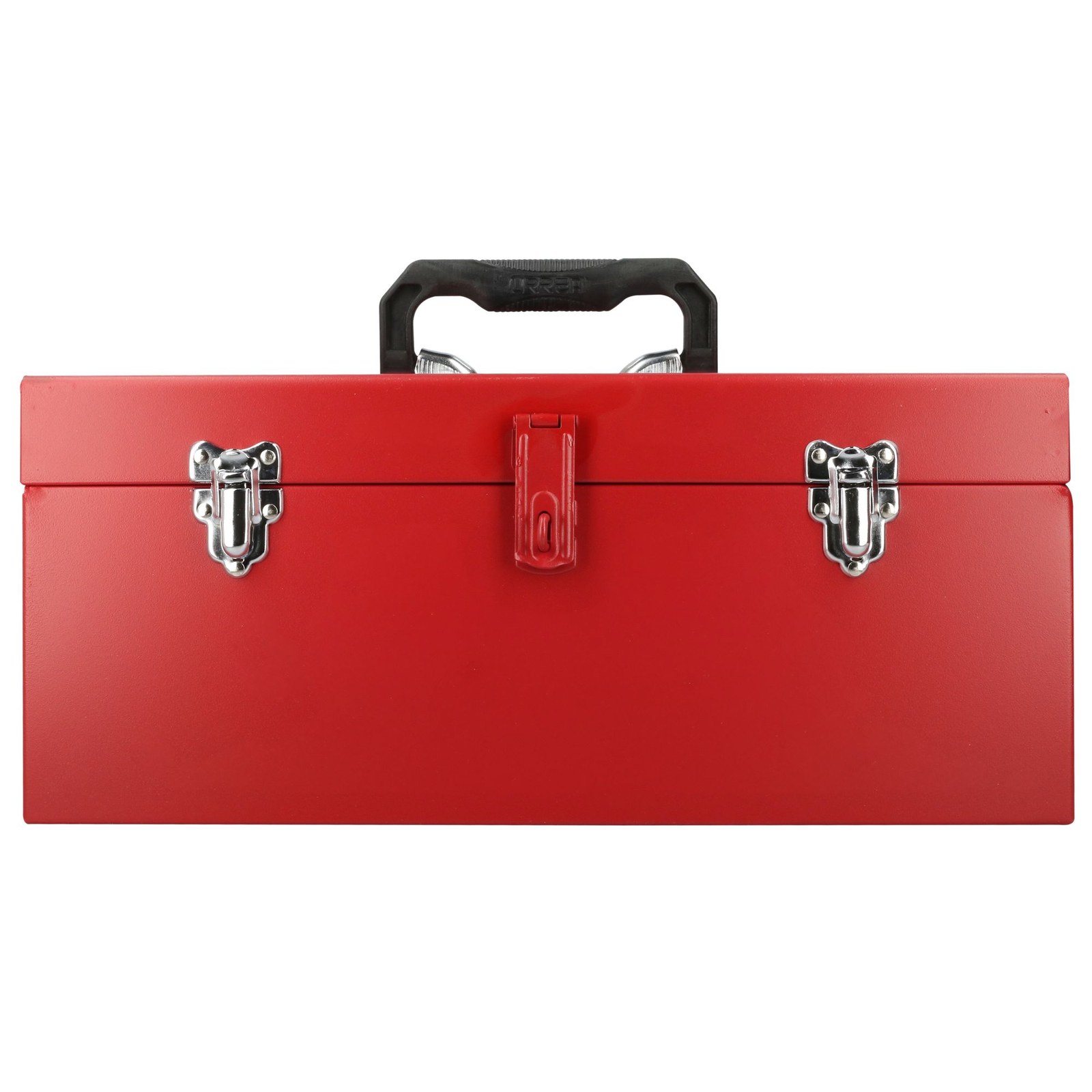 Caja portaherramientas métalica con asa plástica color rojo 17" x 7" x 7" Urrea - Imagen 3