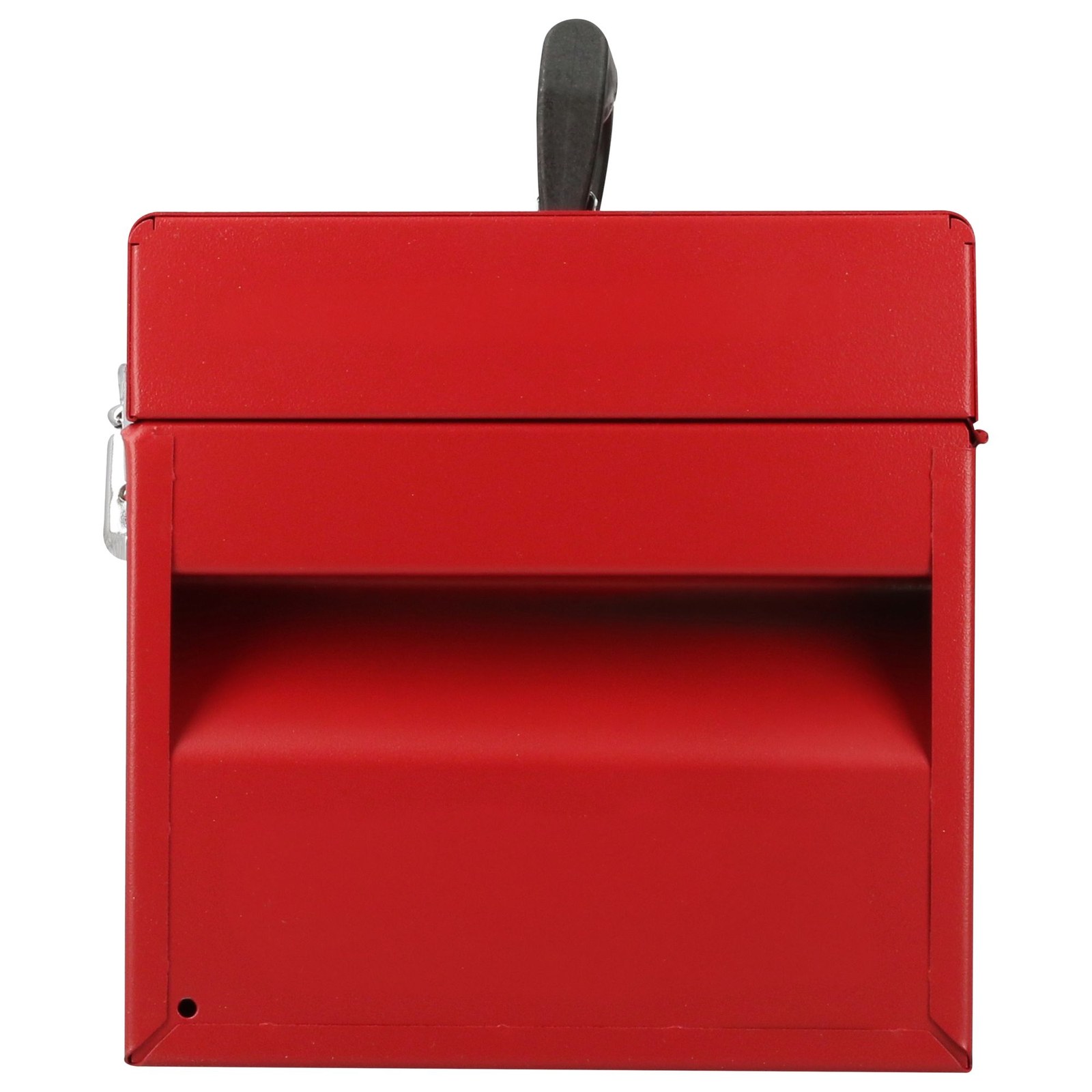 Caja portaherramientas métalica con asa plástica color rojo 17" x 7" x 7" Urrea - Imagen 4