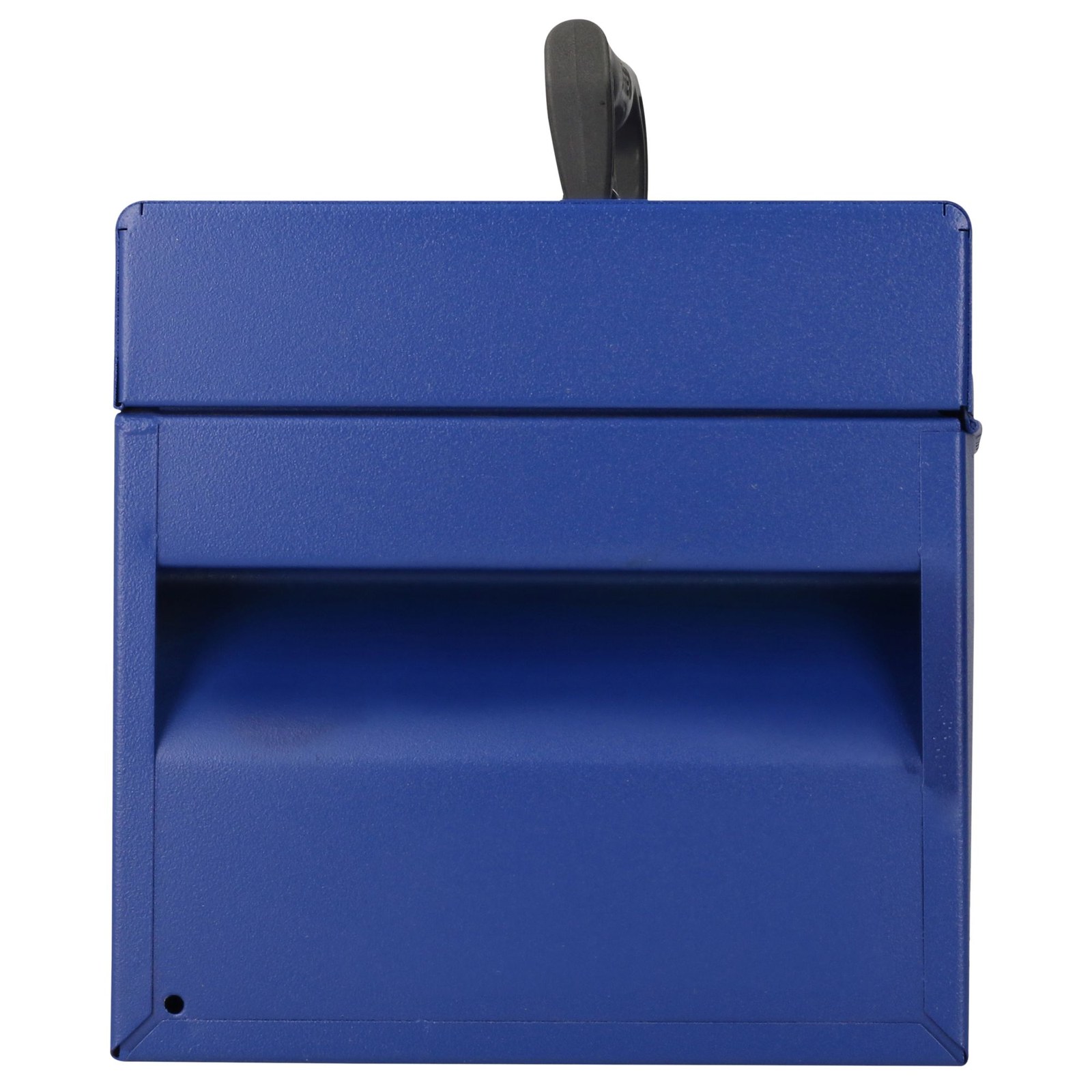 Caja portaherramientas métalica con asa plástica color azul 17" x 7" x 7" Urrea - Imagen 4