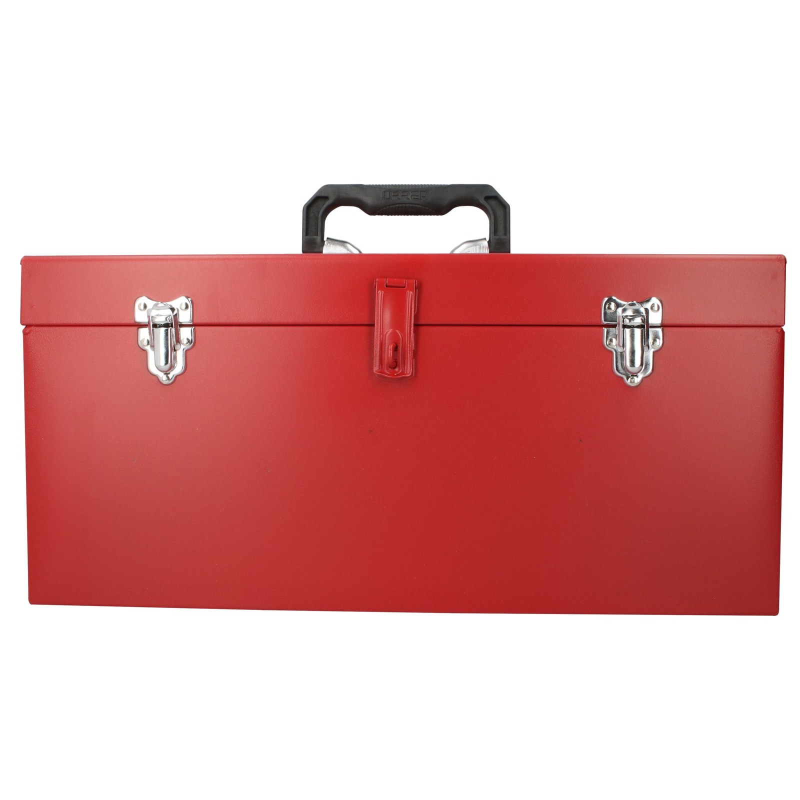 Caja portaherramientas métalica con asa plástica color rojo 20" x 8" x 9" Urrea - Imagen 3